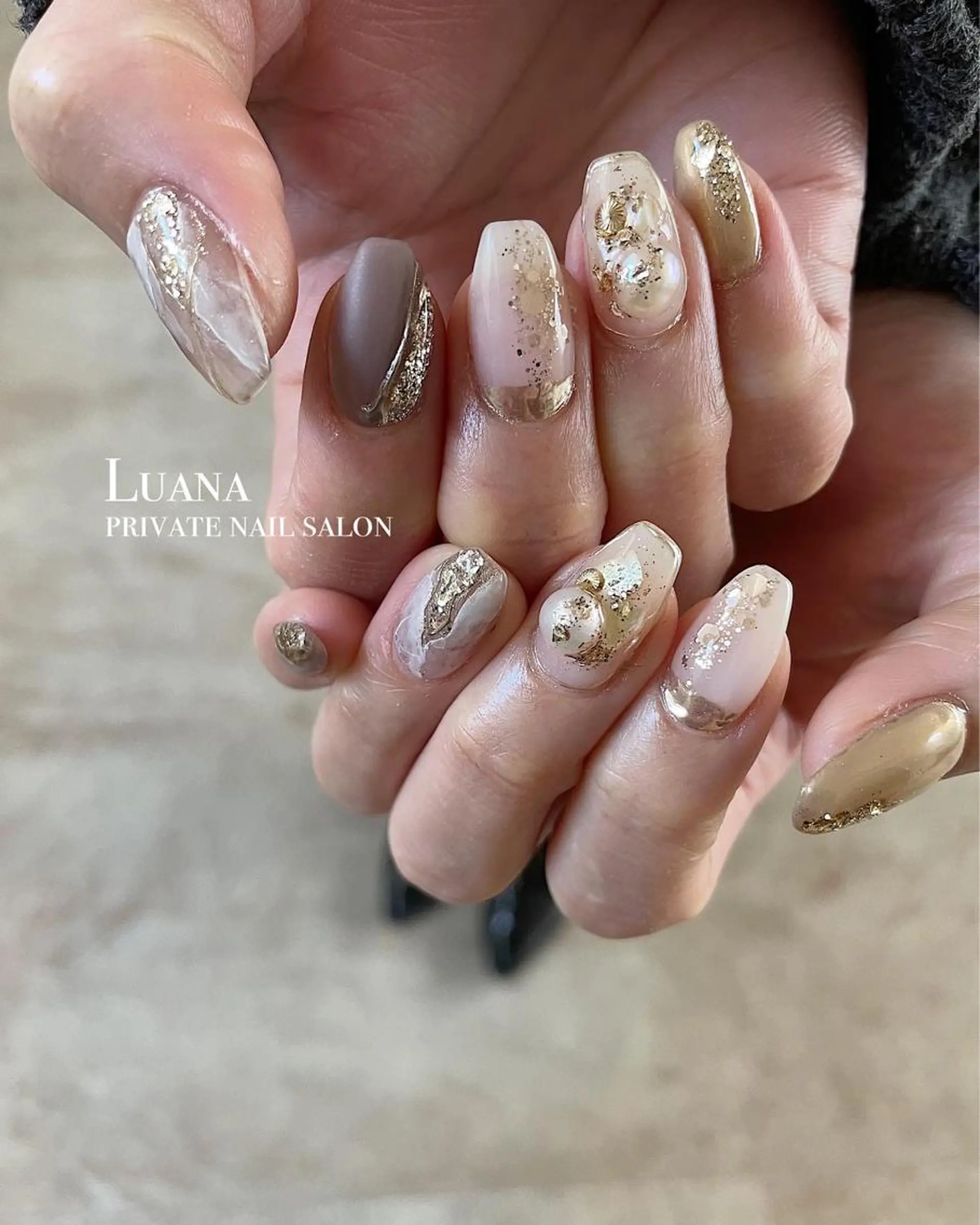 ネイル Nail Salon Luanaのネイルデザイン