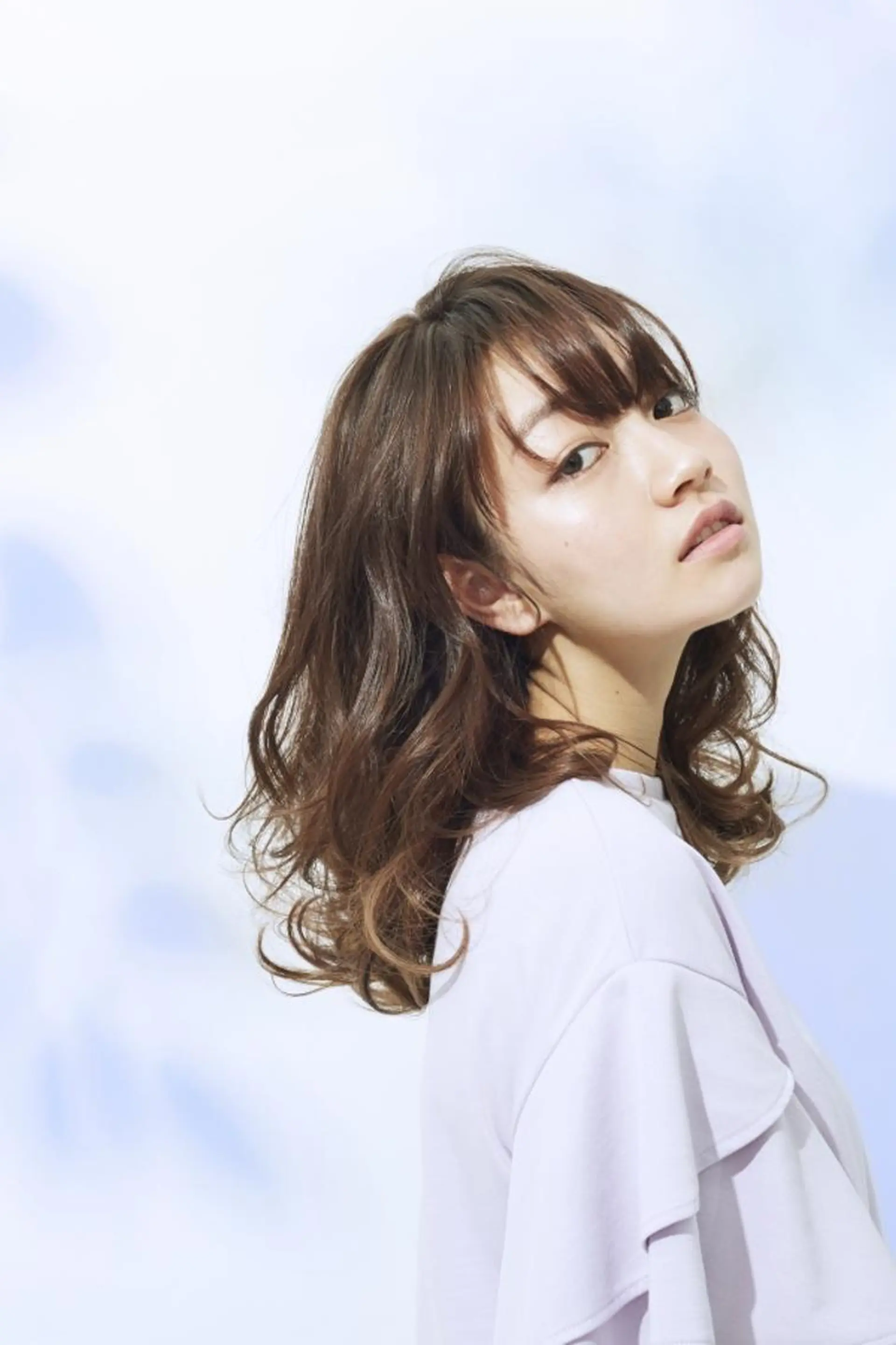 セミロング パーマ 橋口 晃典のヘアスタイル