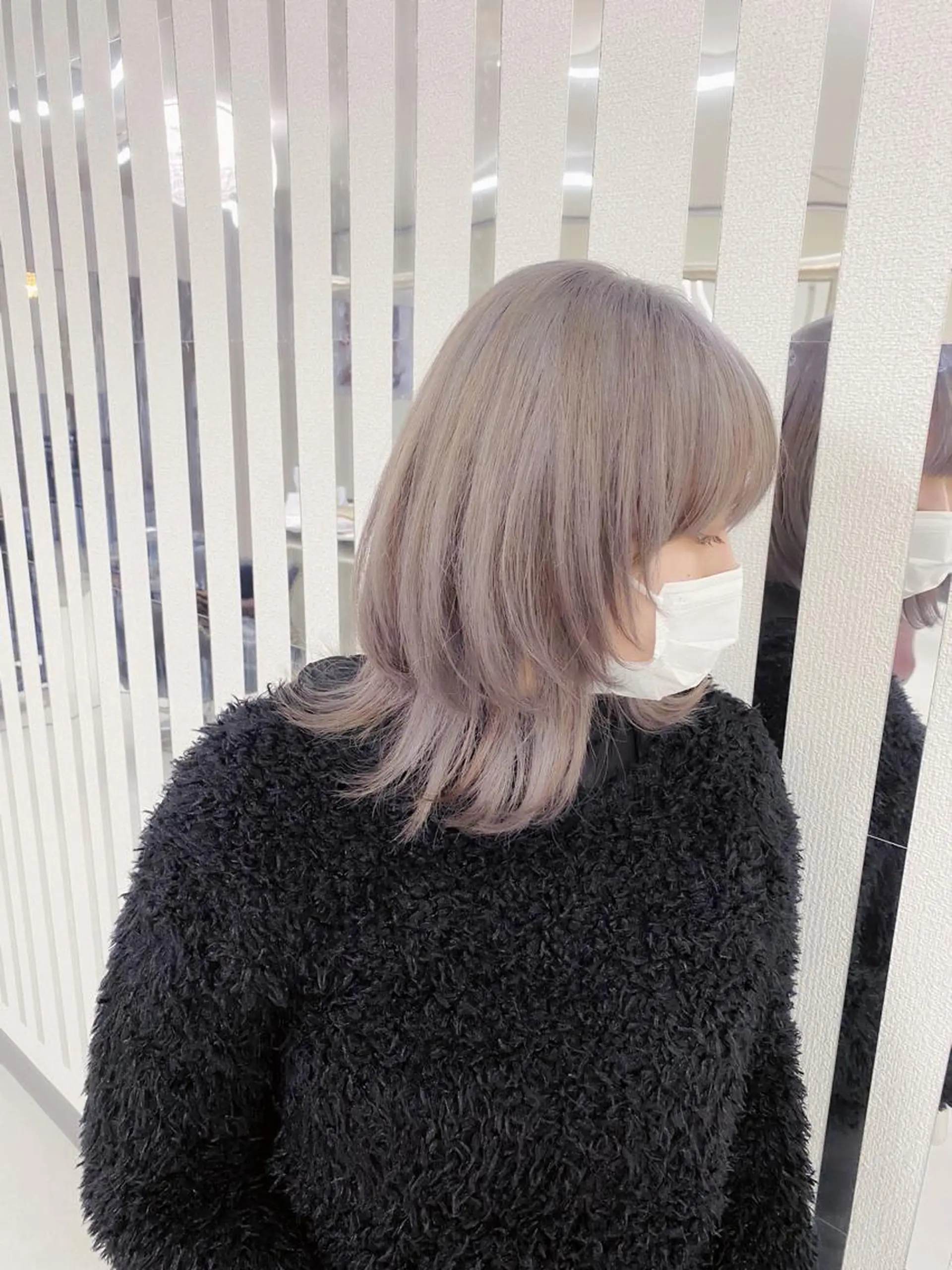 ミディアム カラー ダブルカラー ヘアカラー トリートメント YURI ✨のヘアスタイル