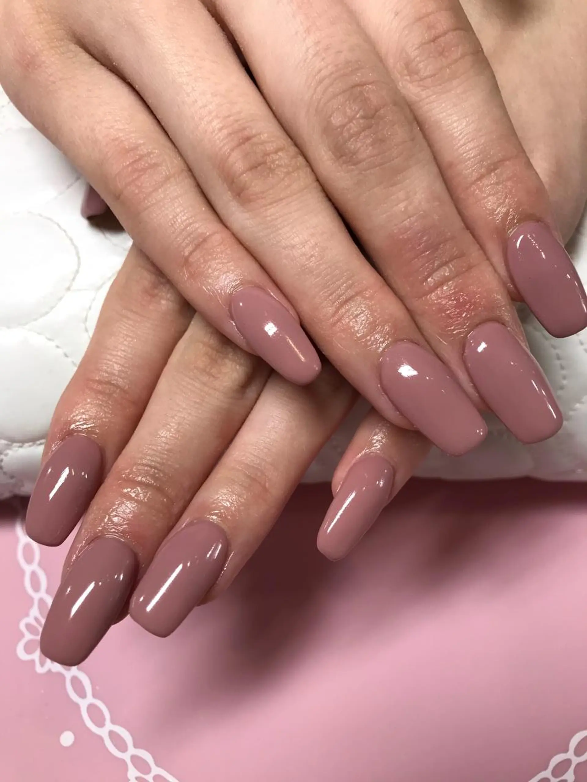 ネイル 長さ出し ワンカラーネイル スカルプネイル Nail Salon kihi大塚店のネイルデザイン