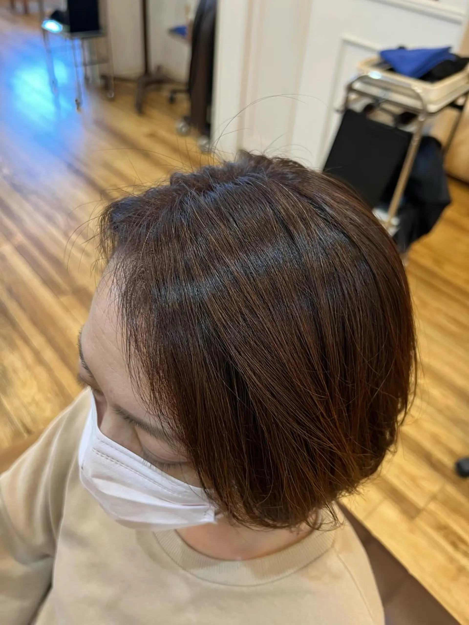 ショート カラー ブラウンカラー カット ヘアカラー 🐰ハイトーンカラー 畠山 渡🐰のヘアスタイル