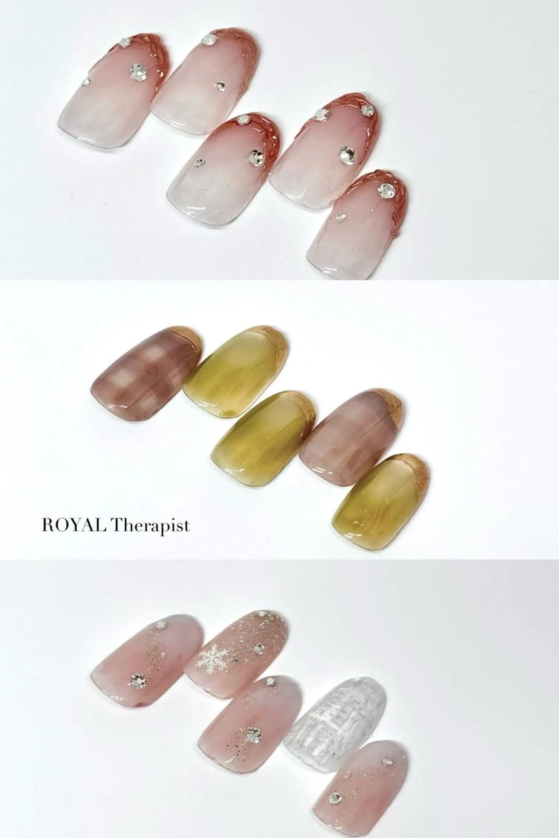 ネイル 長さ出し フラッシュネイル フットネイル フレンチネイル ジェルネイル ハンドネイル 【山岡】 ロイヤル•セラピストのネイルデザイン