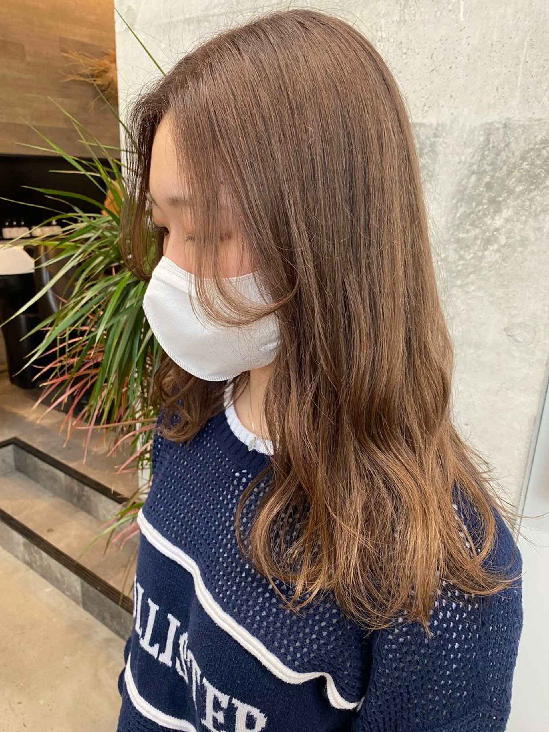 セミロング カラー 🌼ハイライト透明感 🌼maiのヘアスタイル