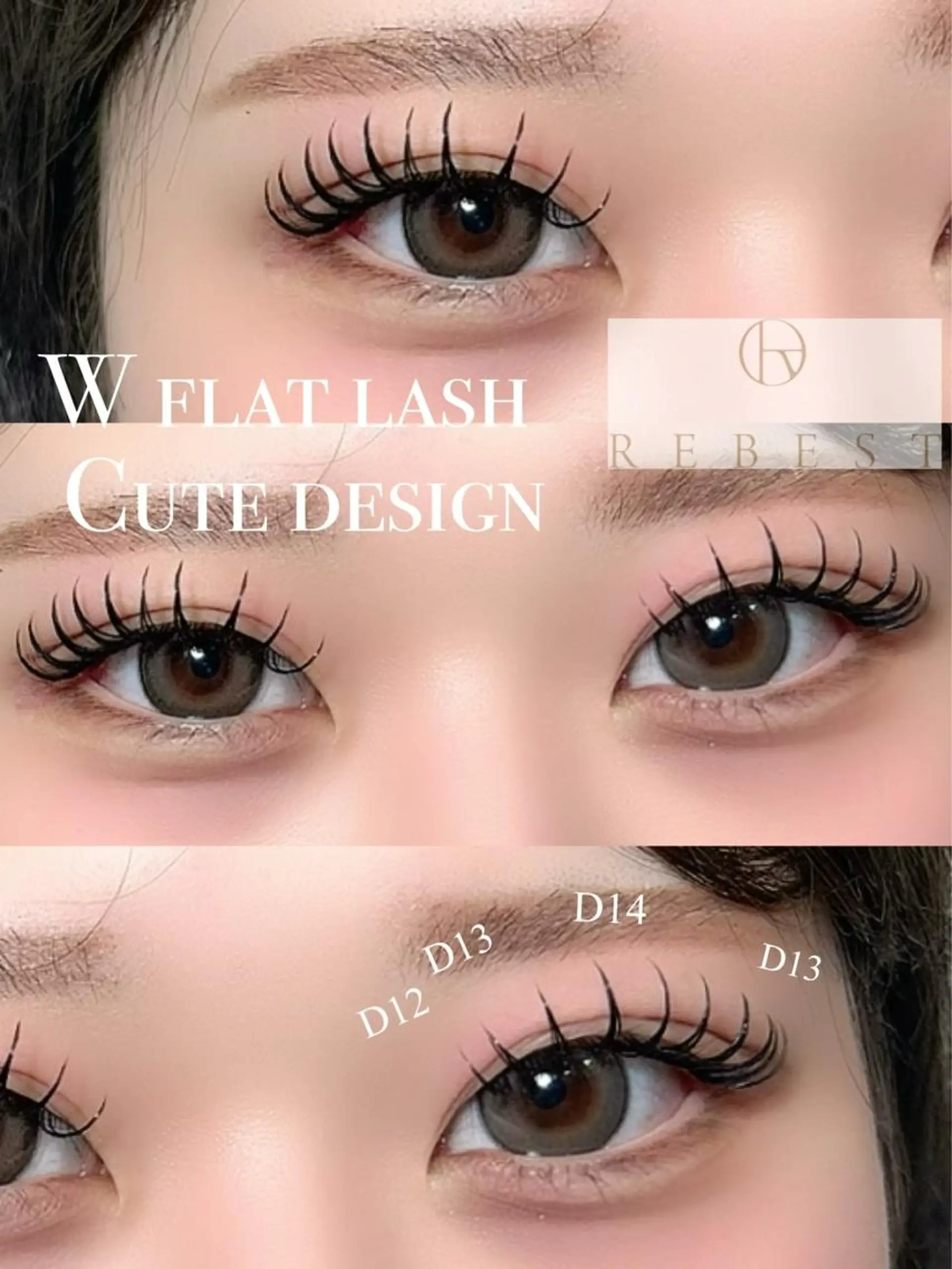 マツエク・マツパ REBEST eyelashのマツエク・マツパデザイン
