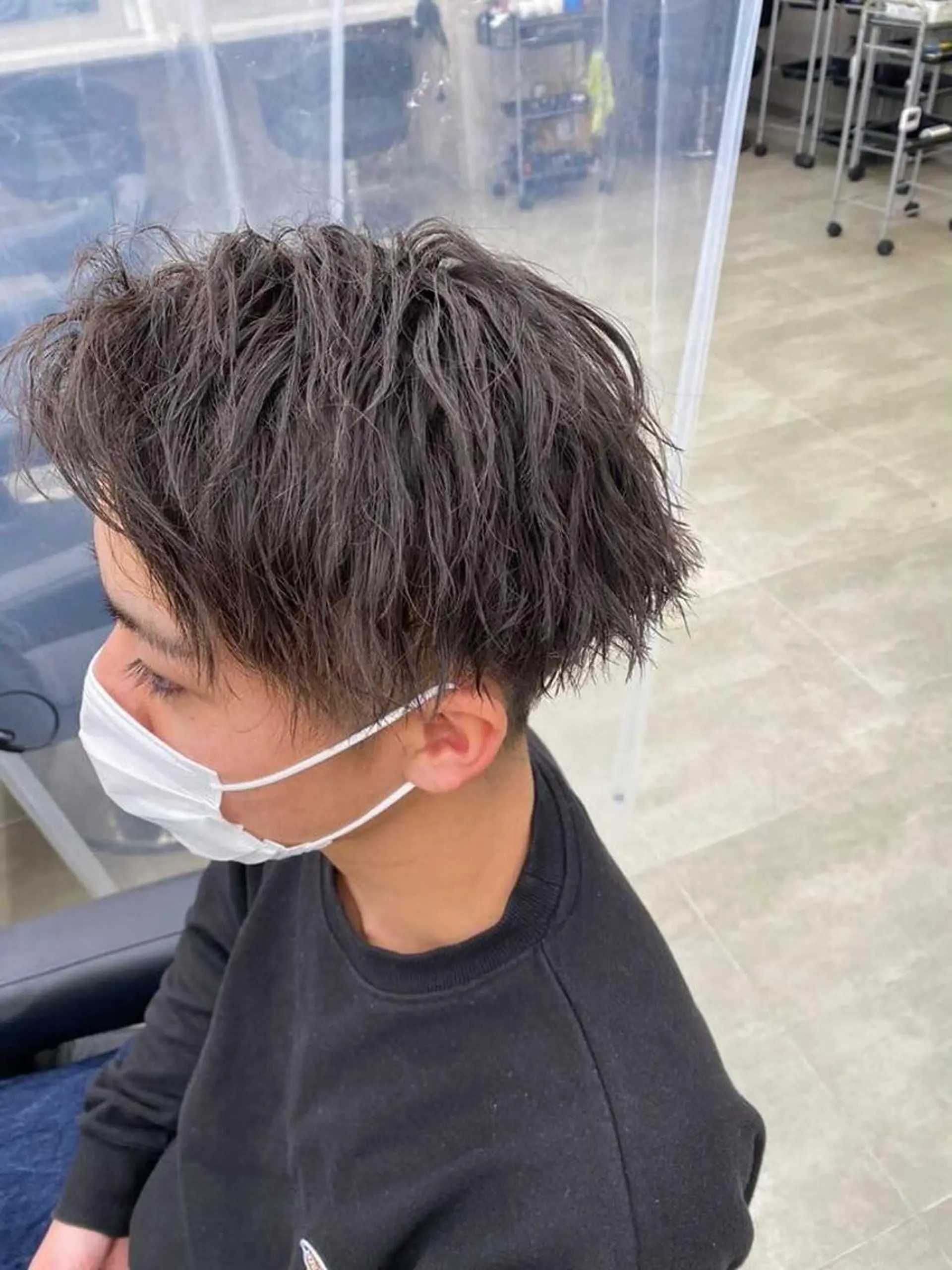 ショート パーマ ヘアアレンジ メンズ 🔥メンズ特化🔥 木村 祐太のヘアスタイル