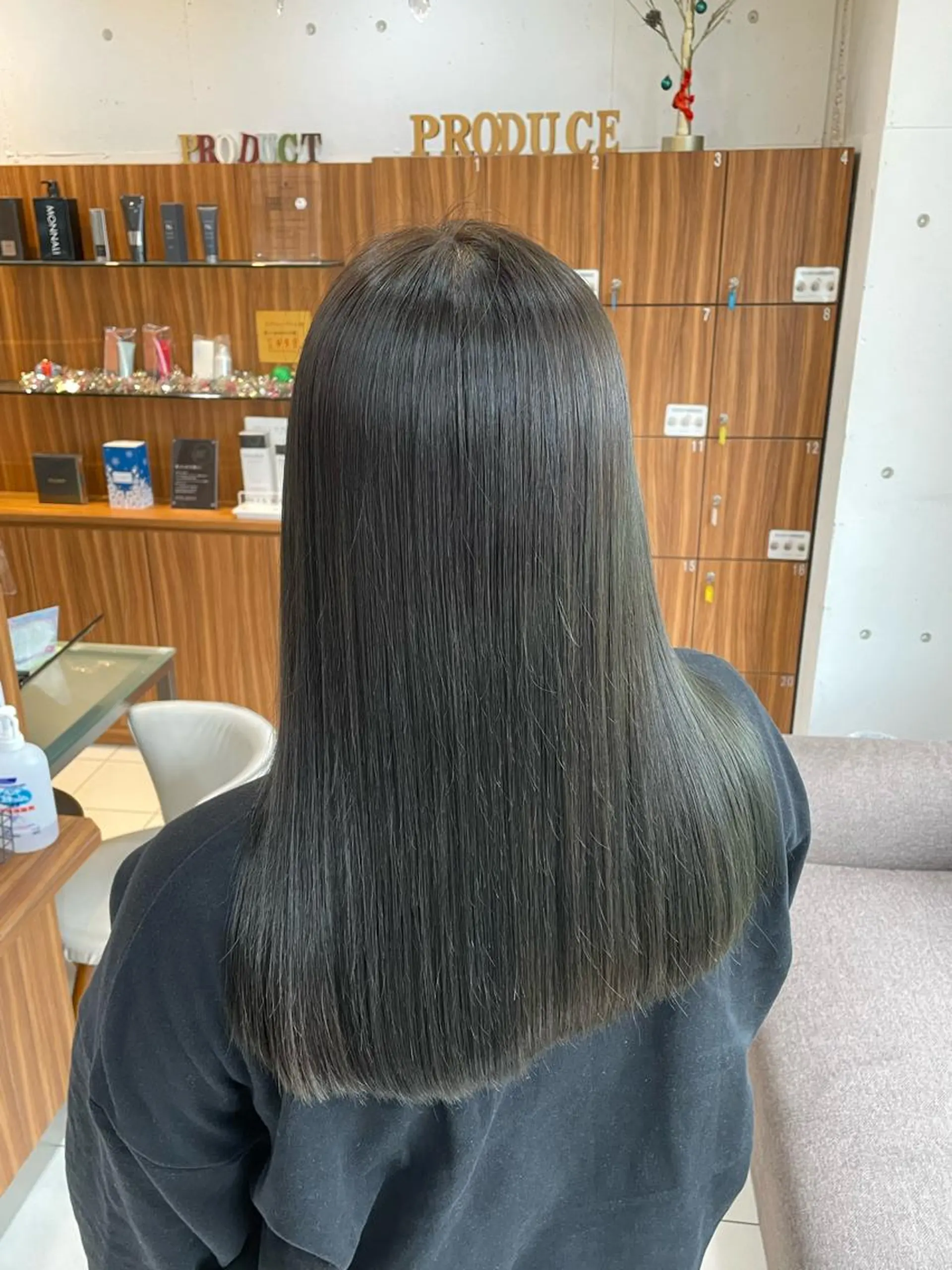 セミロング カラー ☪︎⋆ hair & eye yuka˚✩のマツエク・マツパデザイン