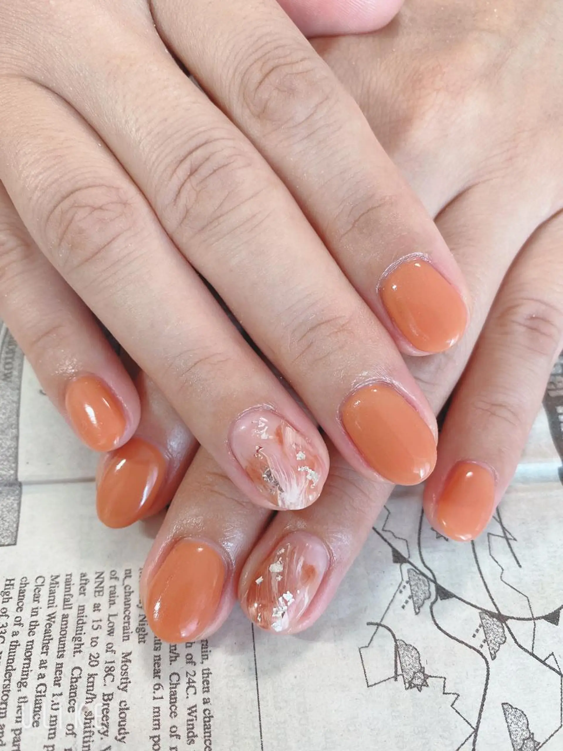 ネイル ハンドネイル ハンドケア 森山 舞のネイルデザイン