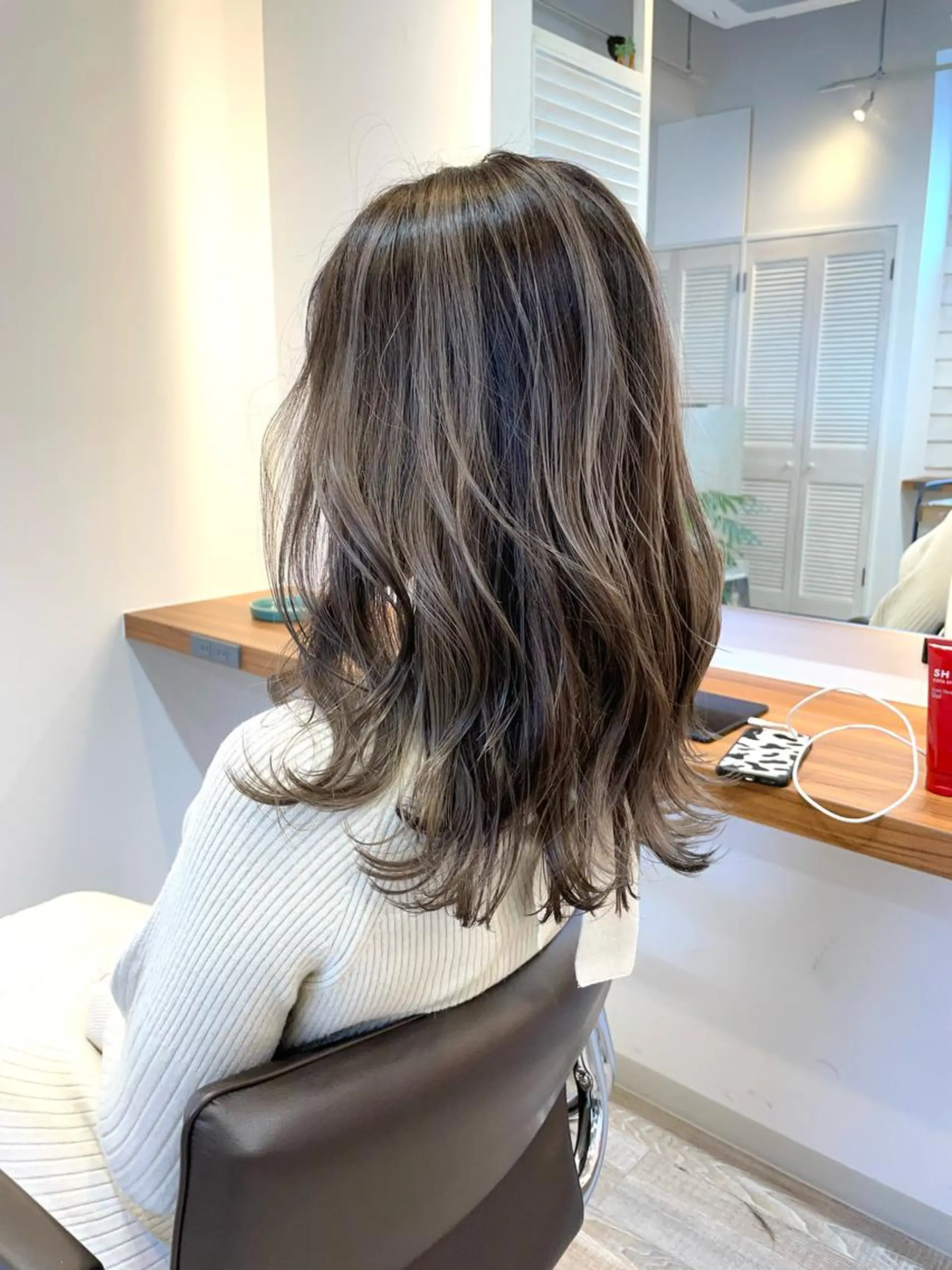 セミロング ヘアカラー トリートメント 【店長】大根 亮太のヘアスタイル