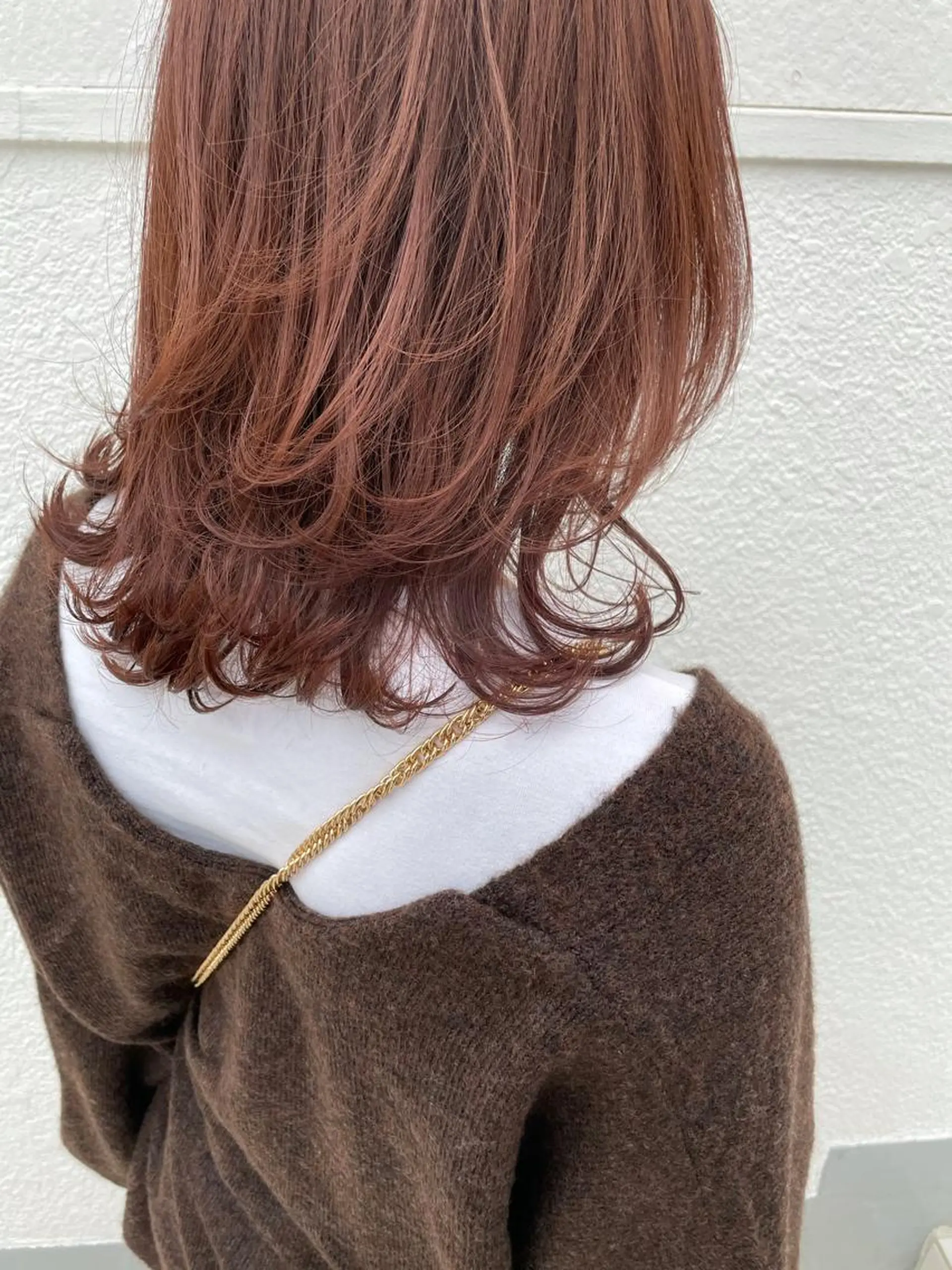 ミディアム レイヤーカット カット ヘアカラー peige 斉藤✨大人ヘアー✨のヘアスタイル