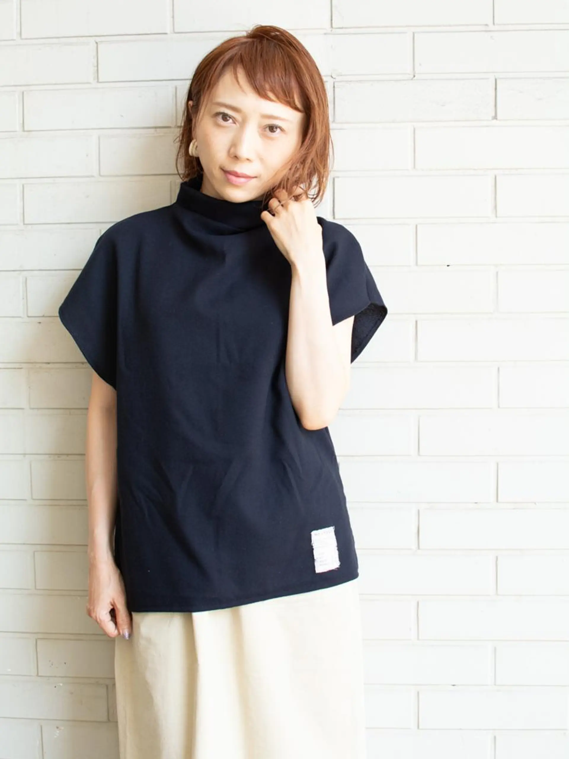 ミディアム ショートボブ ボブ 外国人風カラー ハイライト 外ハネヘア 撮影モデル 斉藤 正敏のその他イメージ