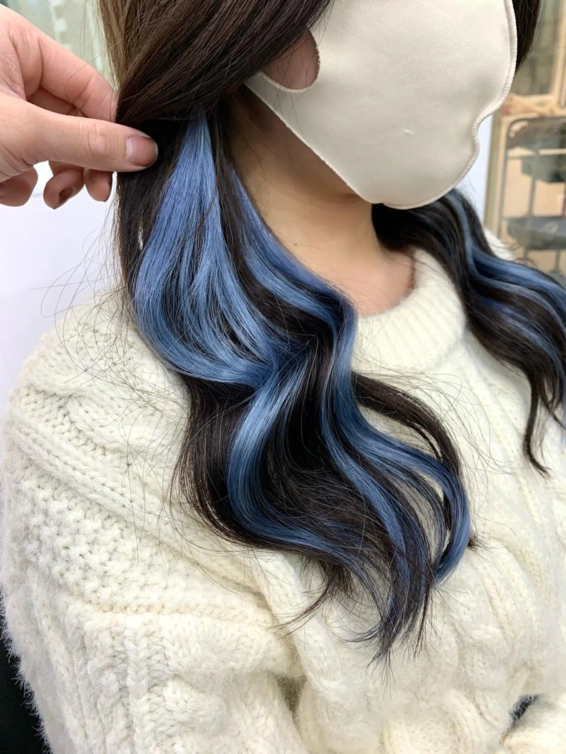 ミディアム カラー エクステ とも🏆プルエクステ /髪質改善🏆渋谷のヘアスタイル