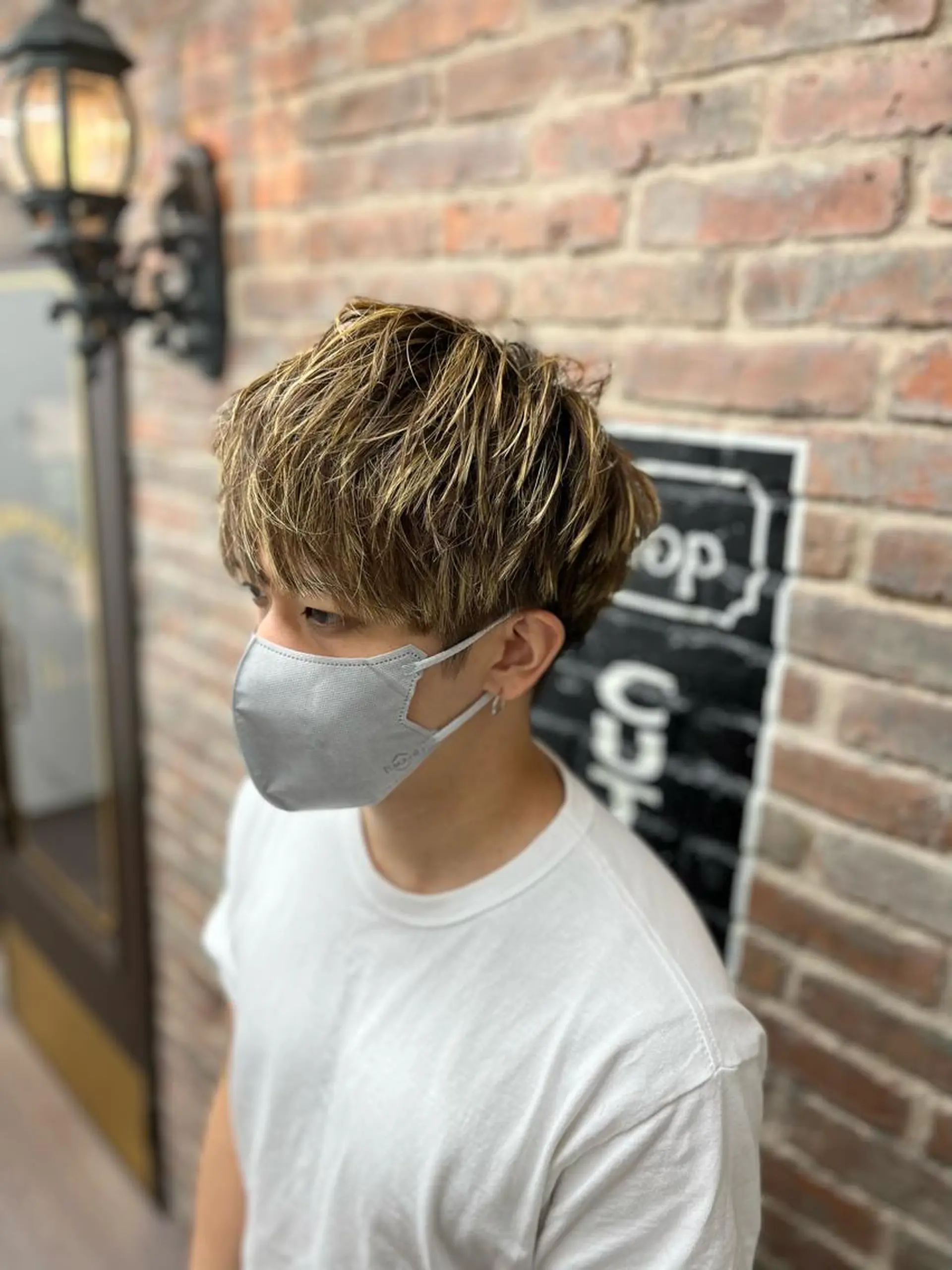 ミディアム 縮毛矯正/パーマ 宮河 惇💈のヘアスタイル