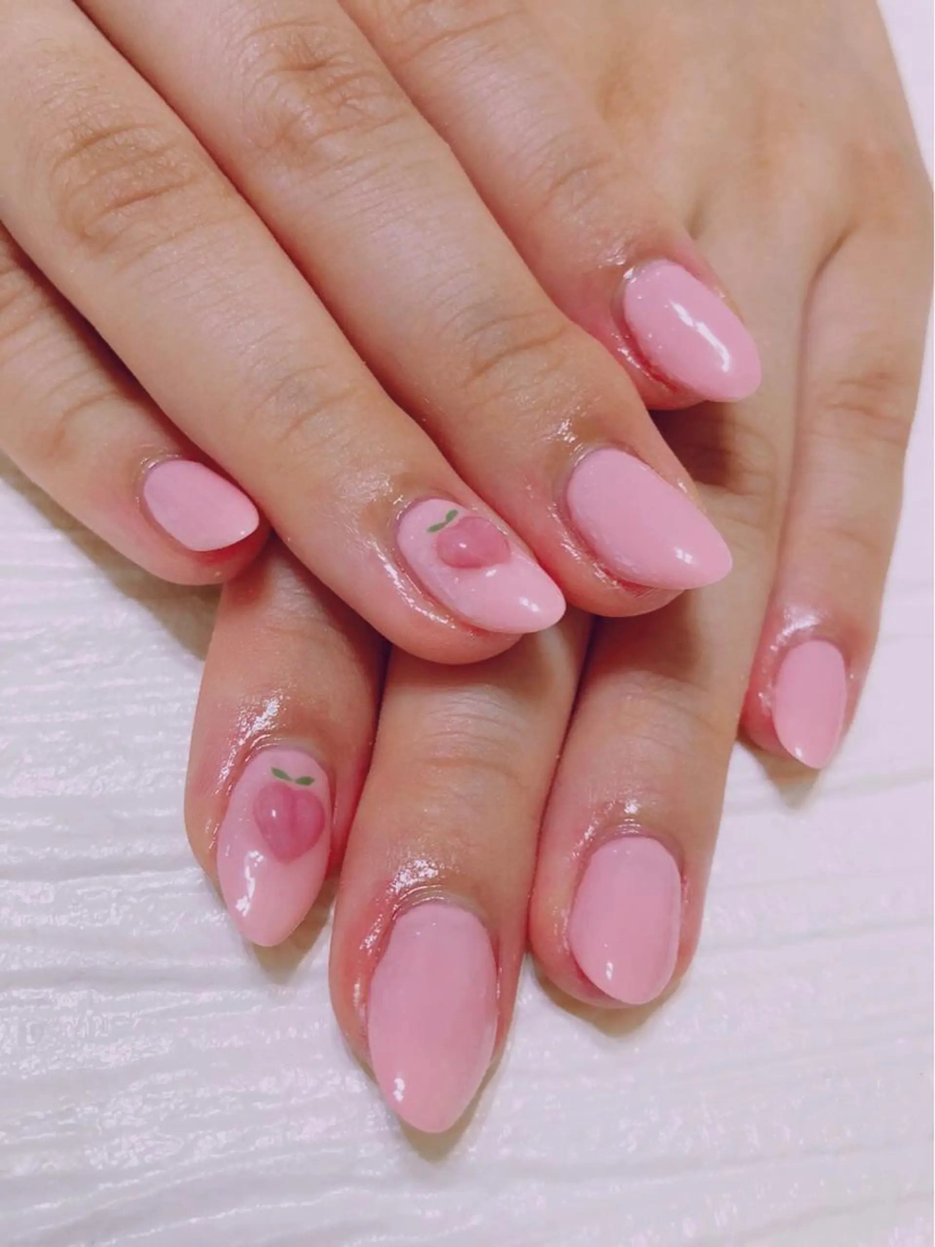 ネイル フレンチネイル ワンカラーネイル 夏ネイル ハンドネイル ere beauty nailのネイルデザイン