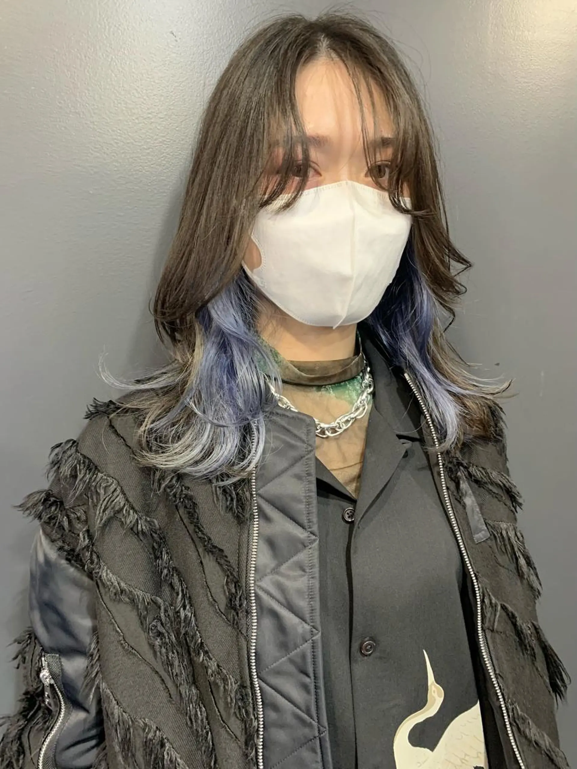 ミディアム カラー カット ヘアカラー 🐝 hachi🐝のヘアスタイル