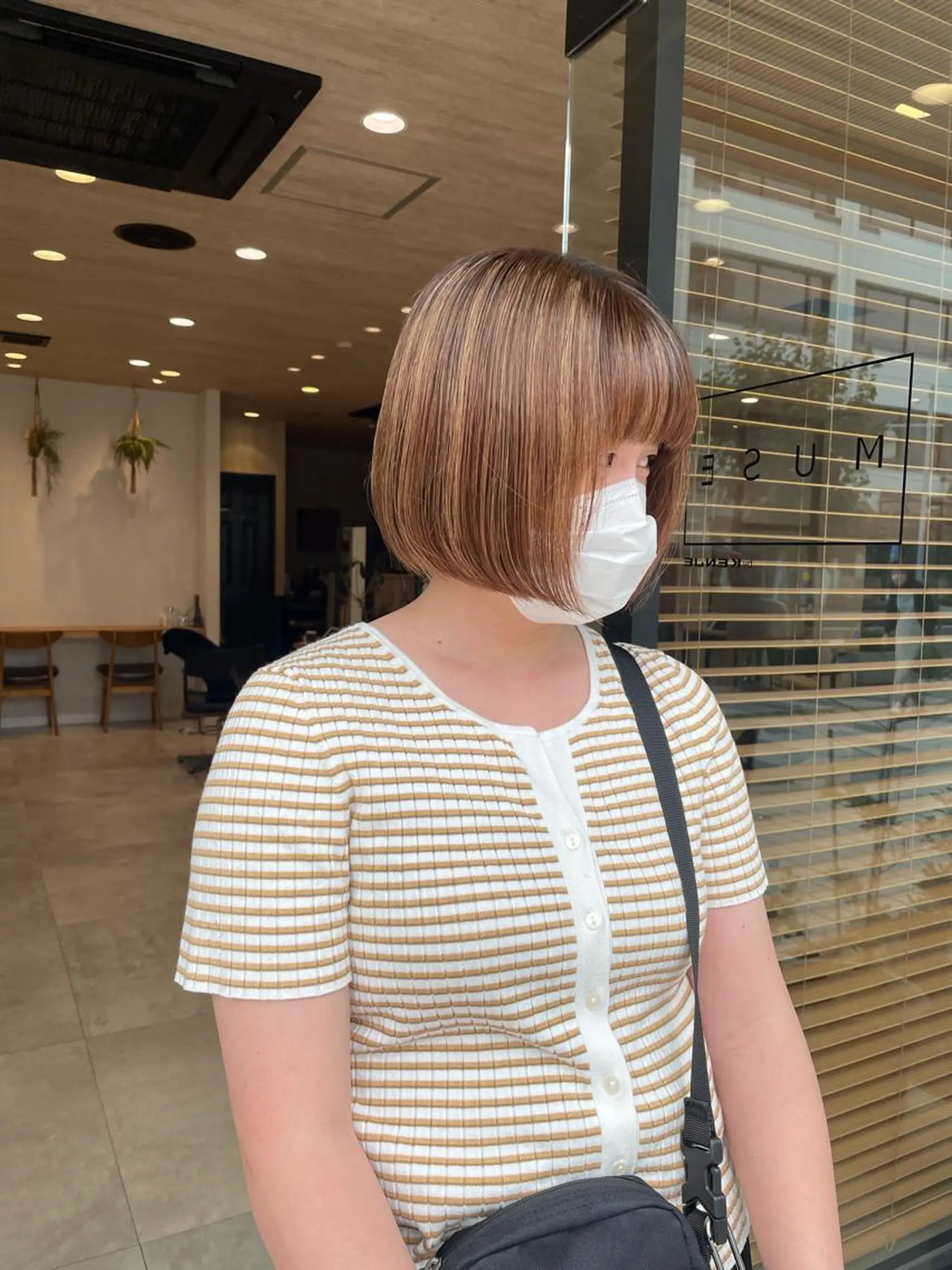 ショート ショートボブ ボブ くびれヘア レイヤーカット ショートヘア カット 似合わせ レイヤー須川のヘアスタイル