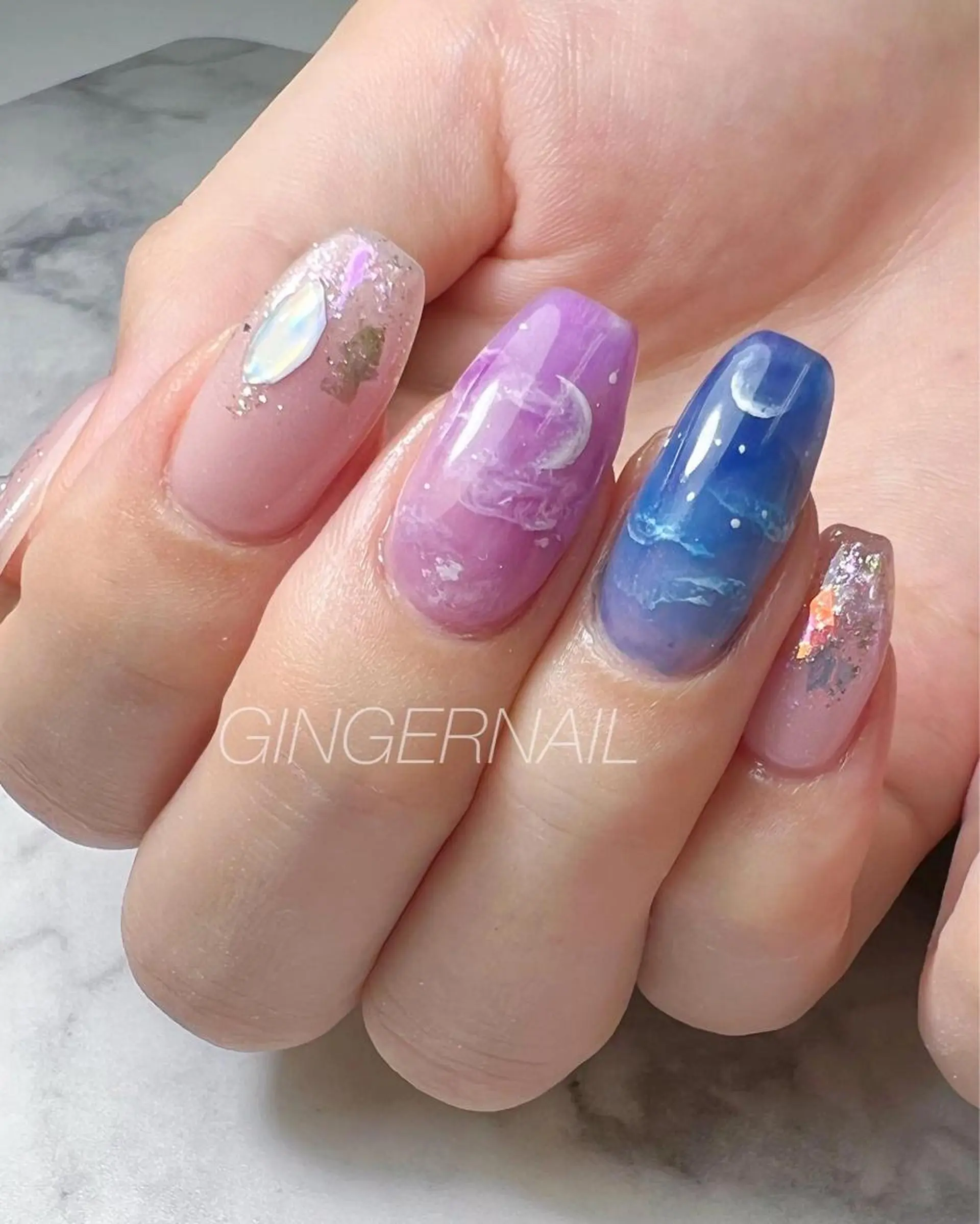 ネイル ハンドネイル ハンドケア 代々木 GINGERNAILのネイルデザイン