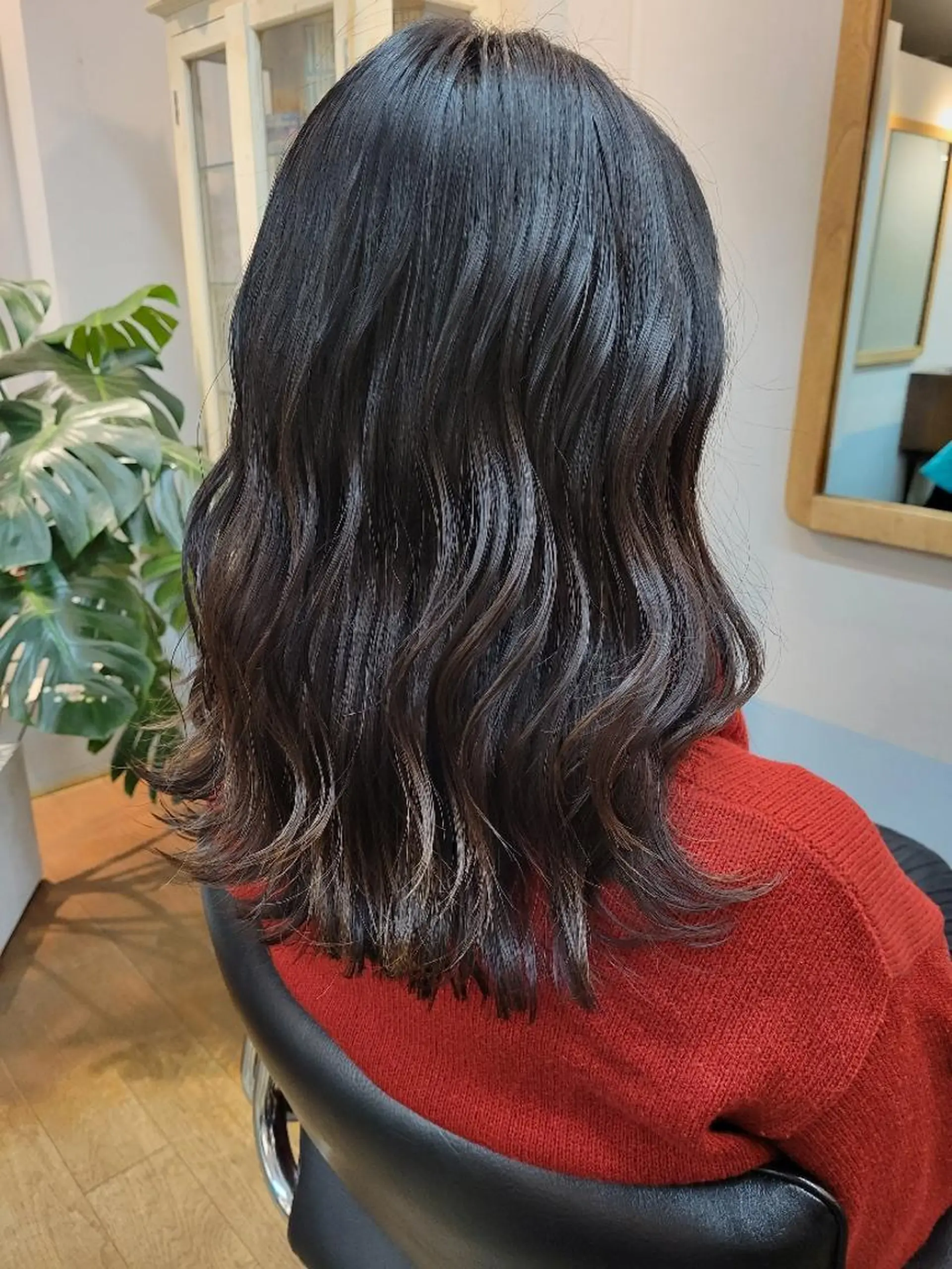 ロング カラー パーマ ヘアアレンジ グラデーションカラー ヨシンモリ スタイリスト YOUのヘアスタイル