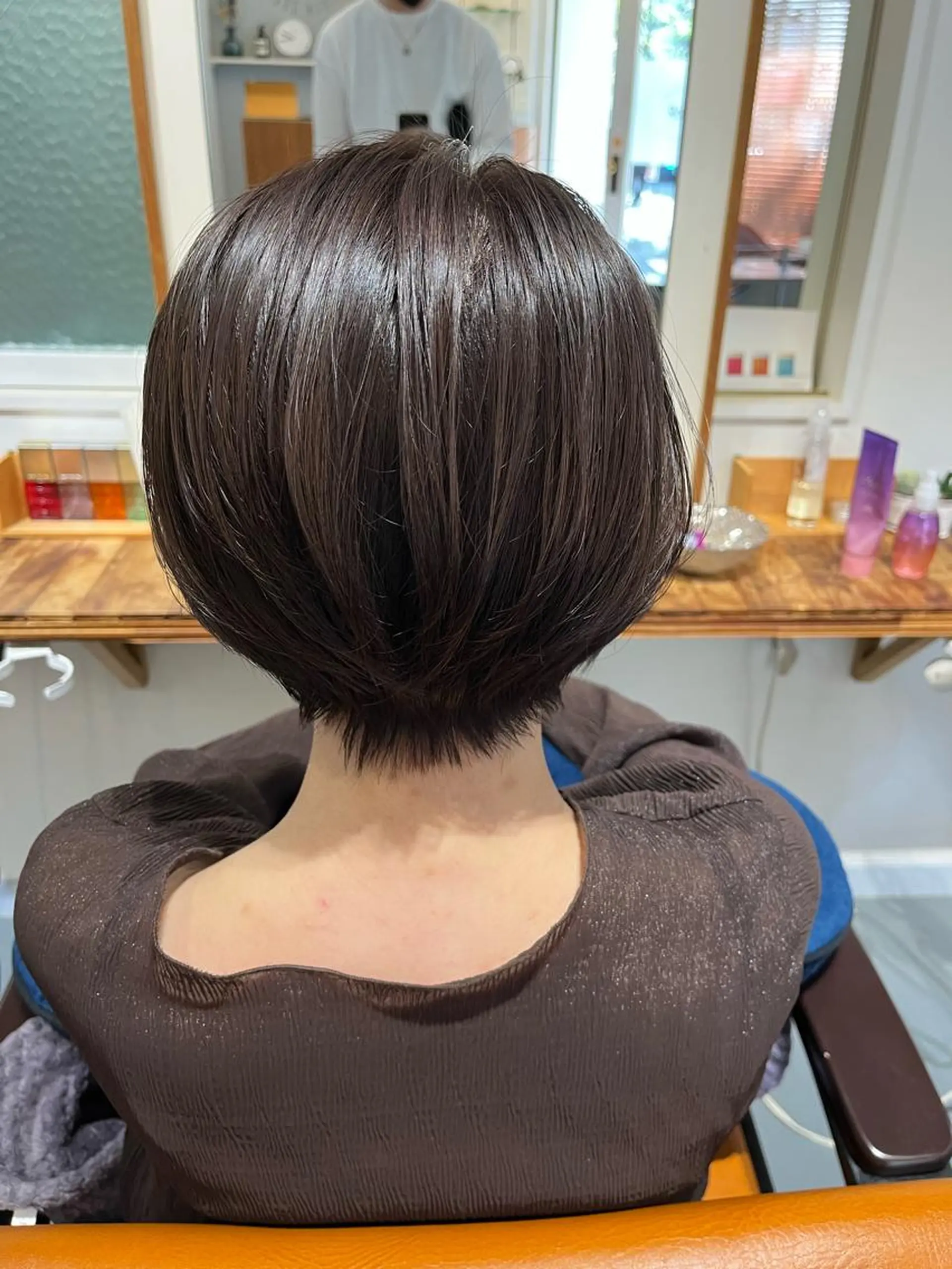 ショート カラー カット ヘアカラー 代表　土屋ヒロユキ ショートカットのヘアスタイル