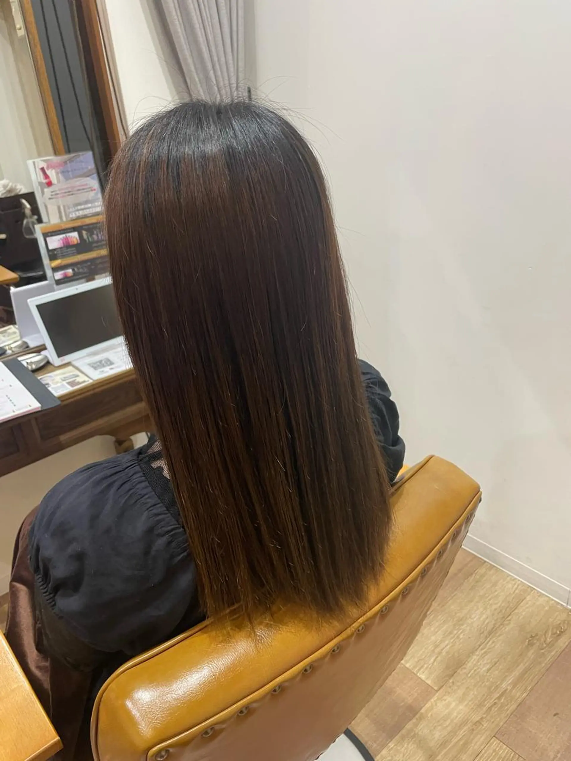 ロング トリートメント 堀口 鈴花のヘアスタイル