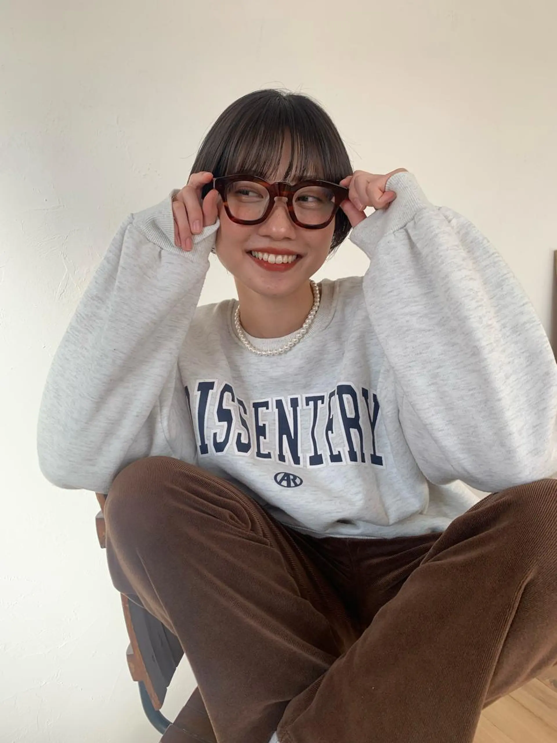 ショート カラー stylist店長 岡本真依のヘアスタイル