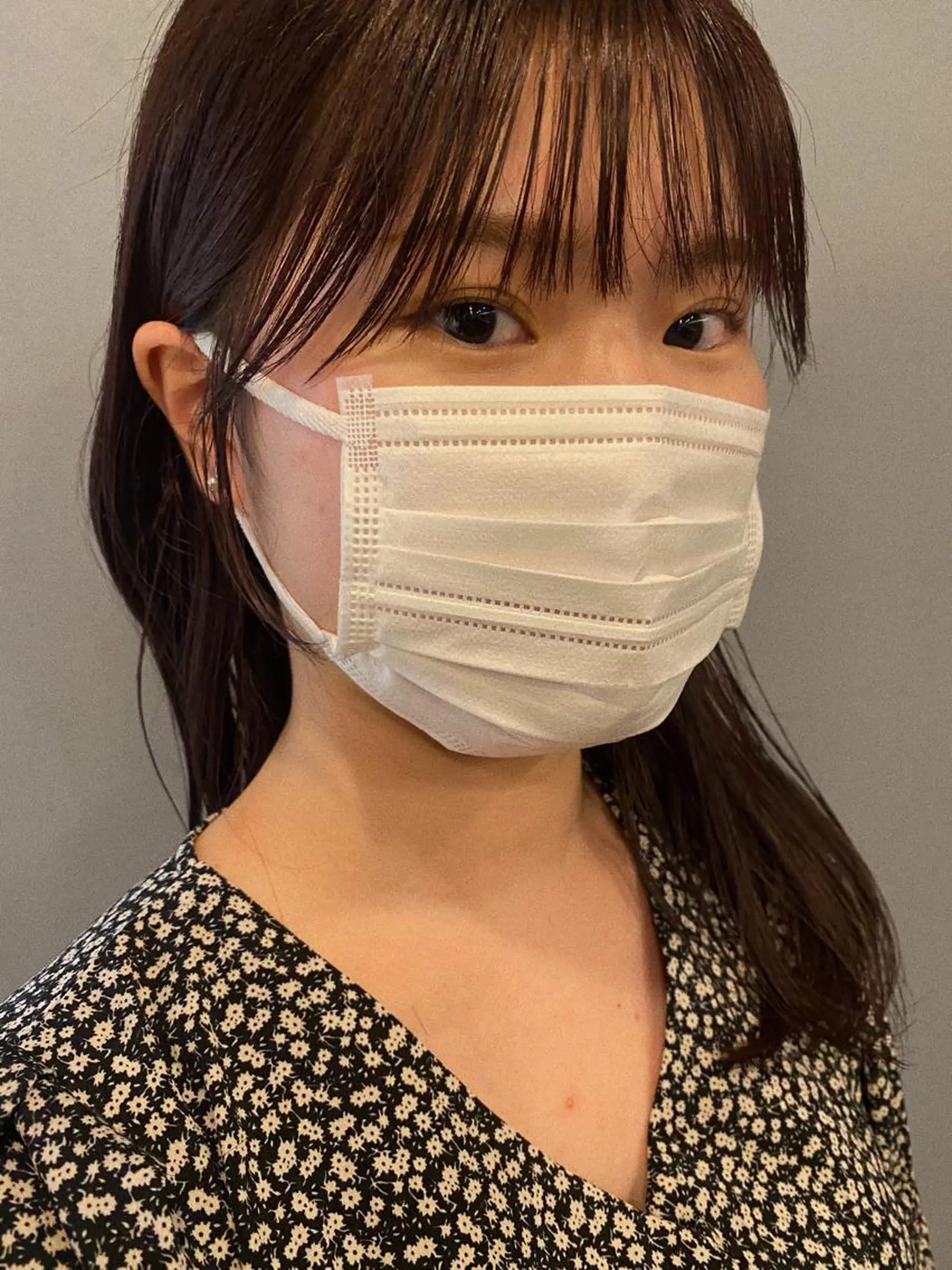 ミディアム カラー 砂原 ひよりのヘアスタイル