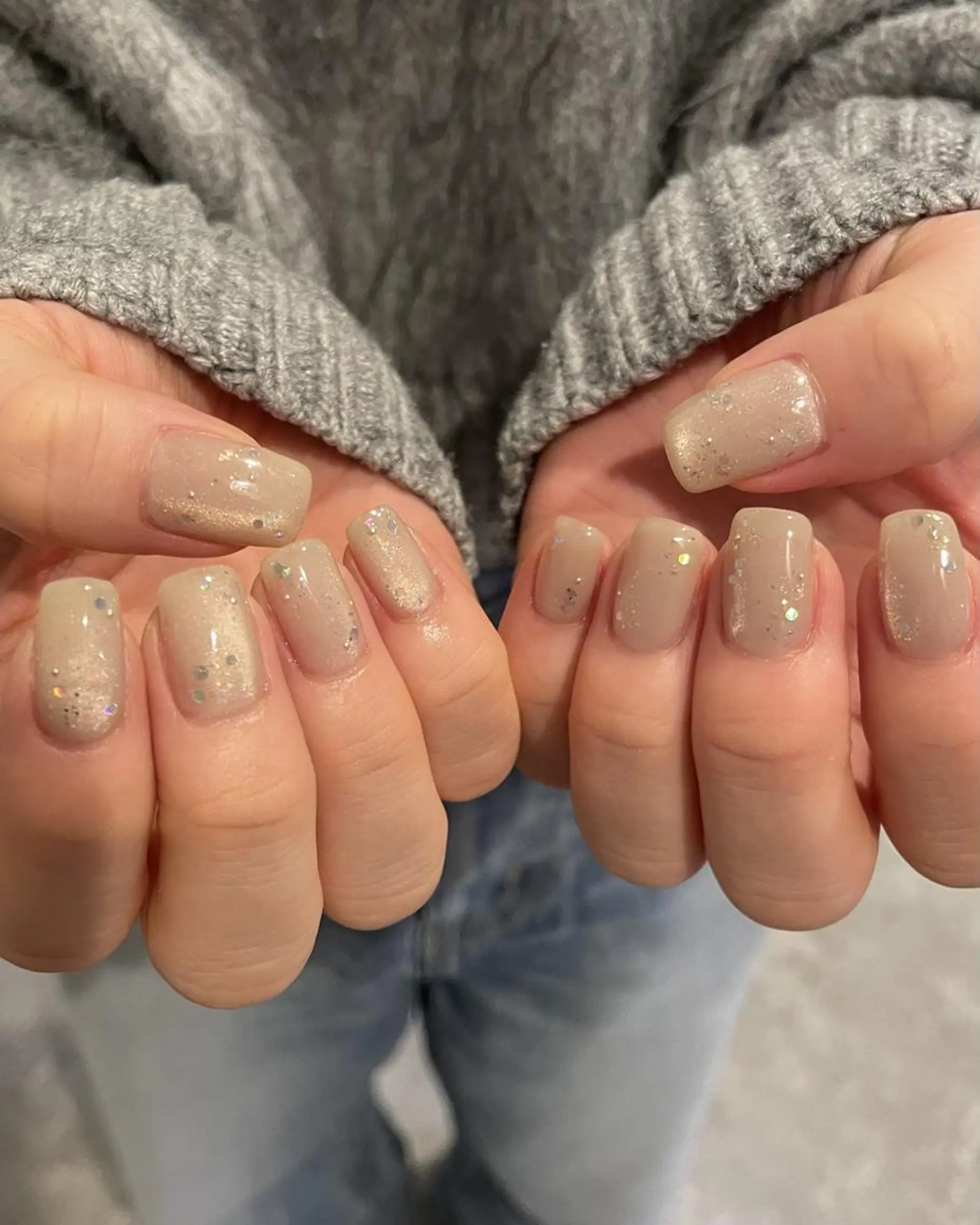 ショート ハンドネイル ネイルサロン Noëlのネイルデザイン