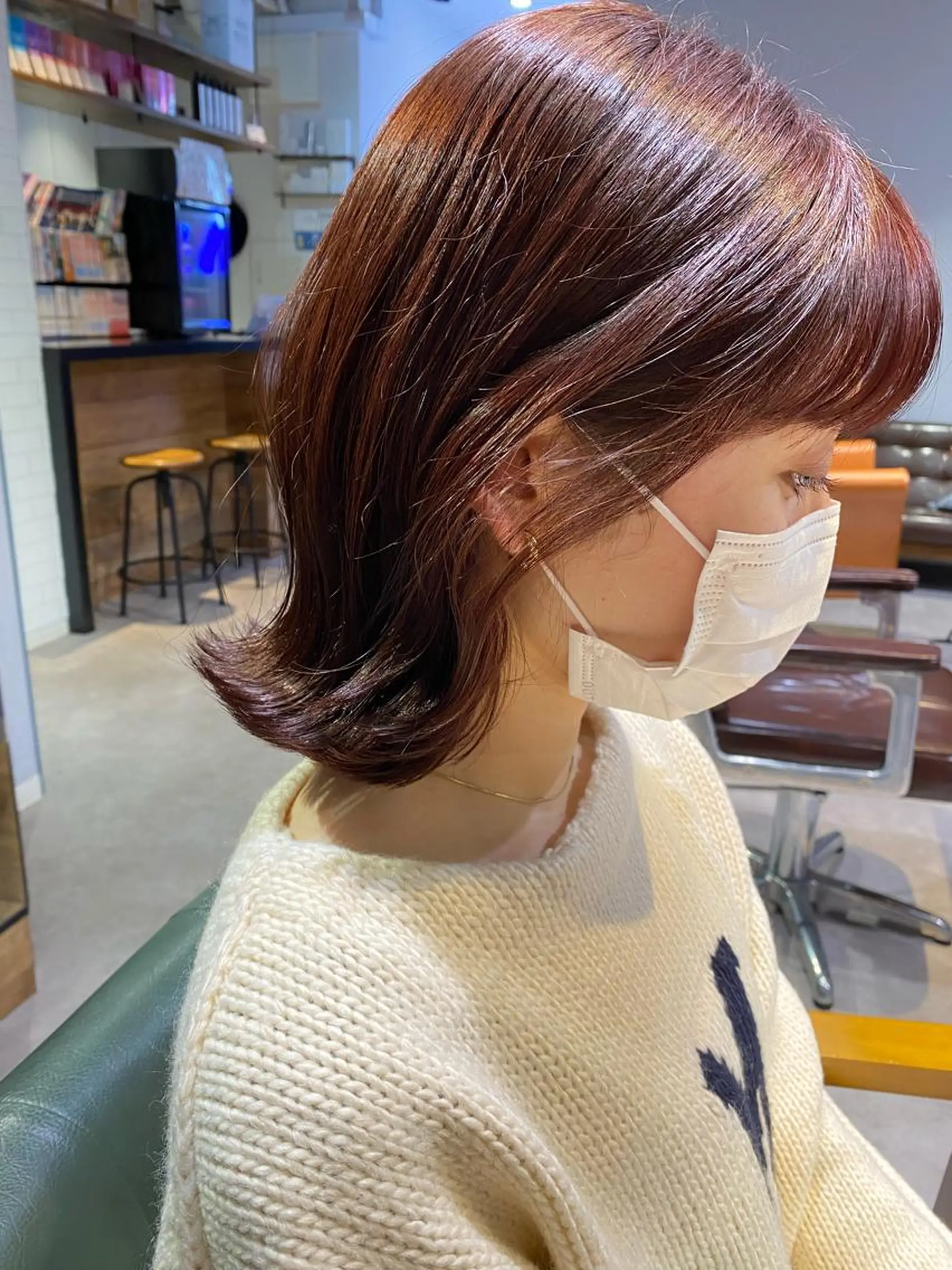 ミディアム GO TODAY SHAiRE SALON 原宿Stella店所属・𓍯柔らかhair 𓍯 yukinoのヘアスタイル