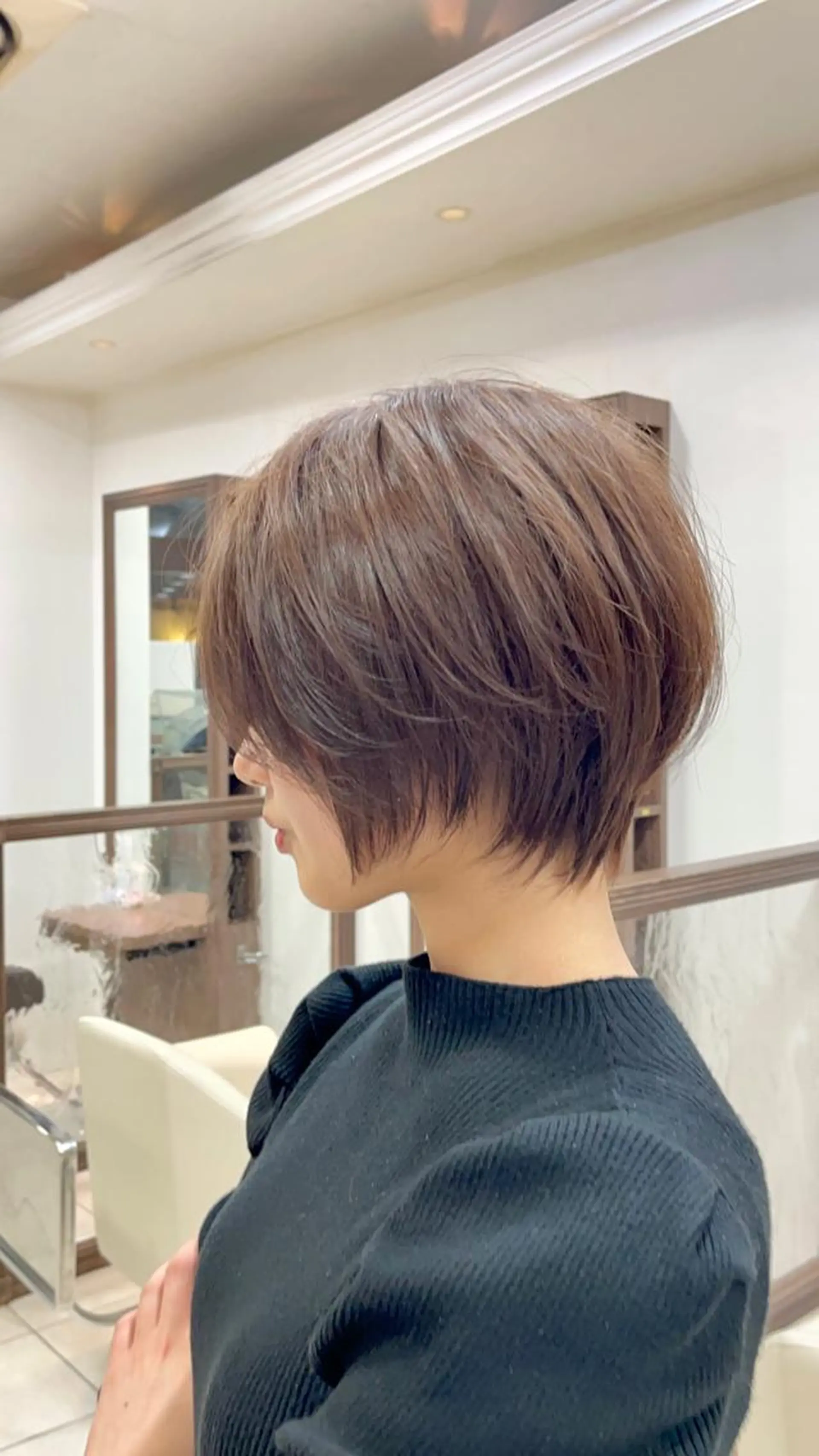 ショート ショートヘア 小顔カット カット ヘアカラー トリートメント ✨髪質改善・縮毛矯正 専門美容室マーベルのヘアスタイル
