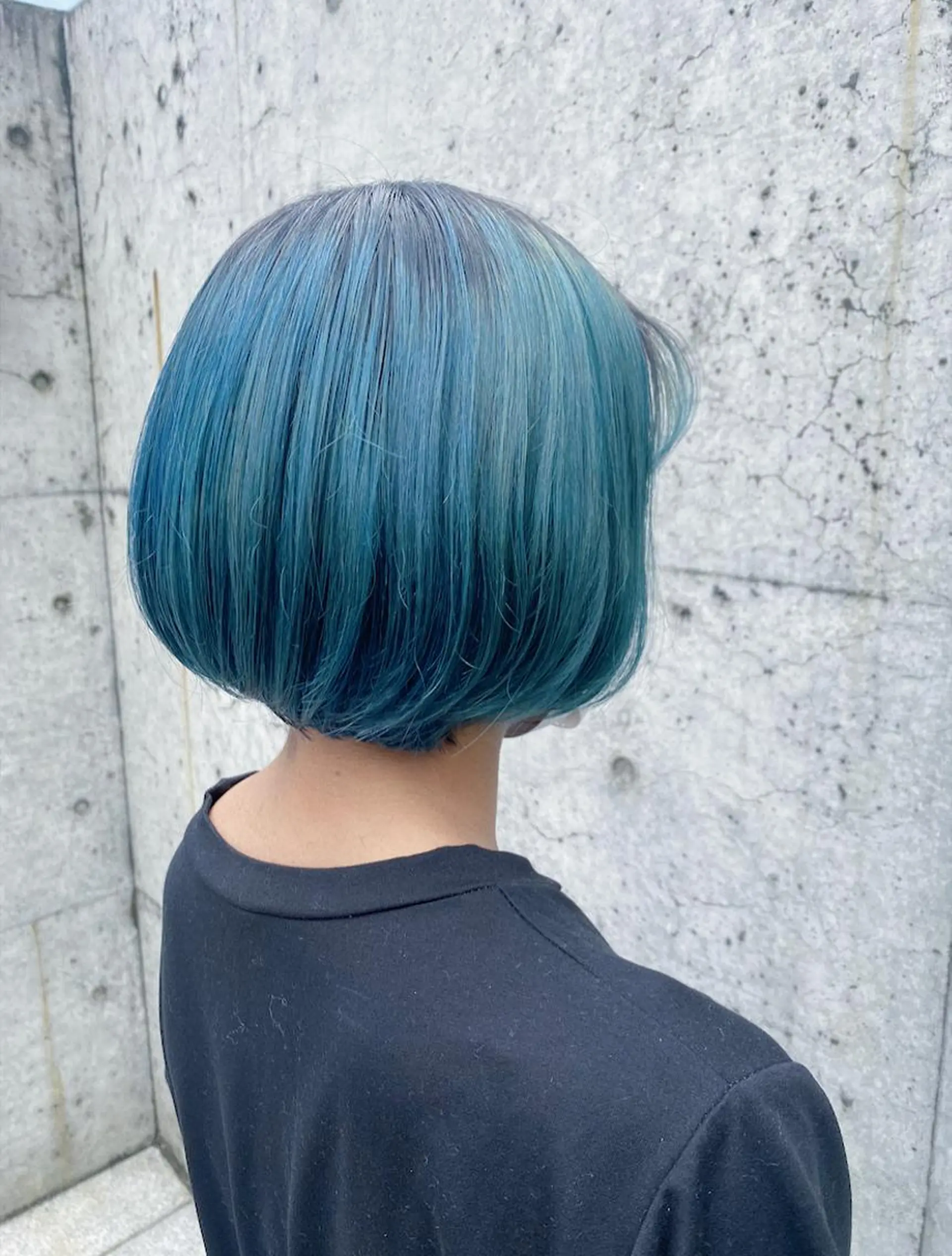 ショート カラー ヘアアレンジ ヘアカラー トリートメント 韓国レイヤーカット/ 儚げカラーチナツのヘアスタイル