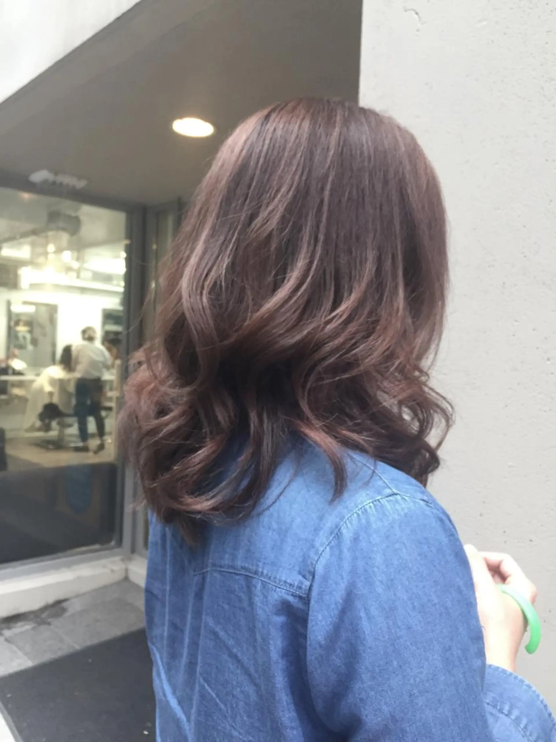 セミロング カット ヘアカラー トリートメント 正田 美帆のヘアスタイル