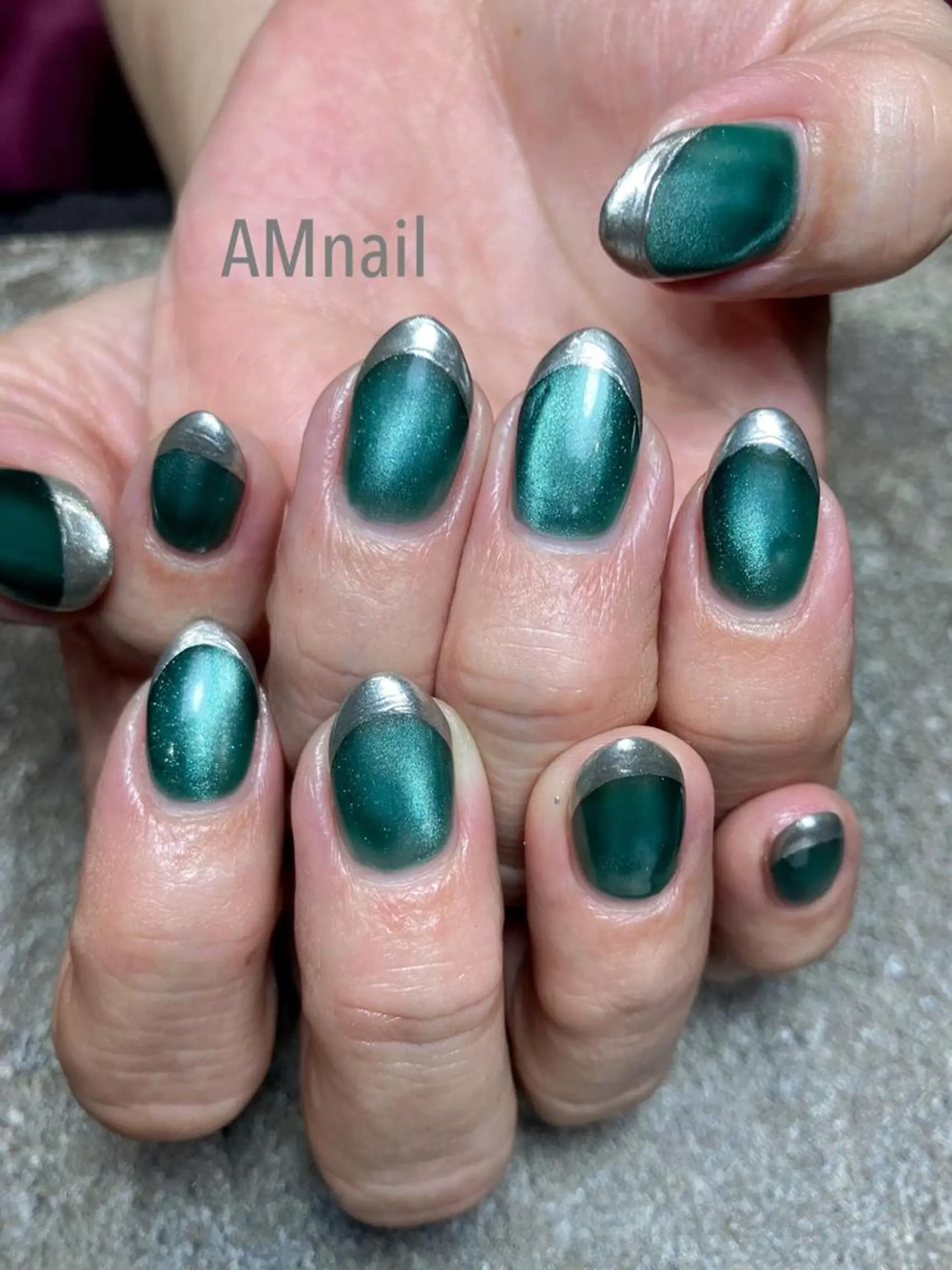 ネイル アートネイル 持ち込み ハンドネイル Am:nail 柏 SUE（スゥ）のネイルデザイン