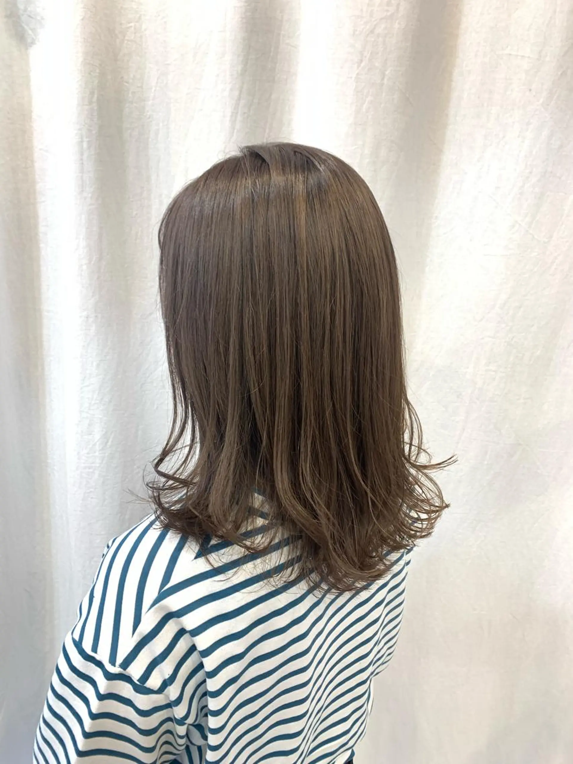 ミディアム カラー カット ヘアカラー トリートメント まろやかカラー🤎 みなとまほのヘアスタイル