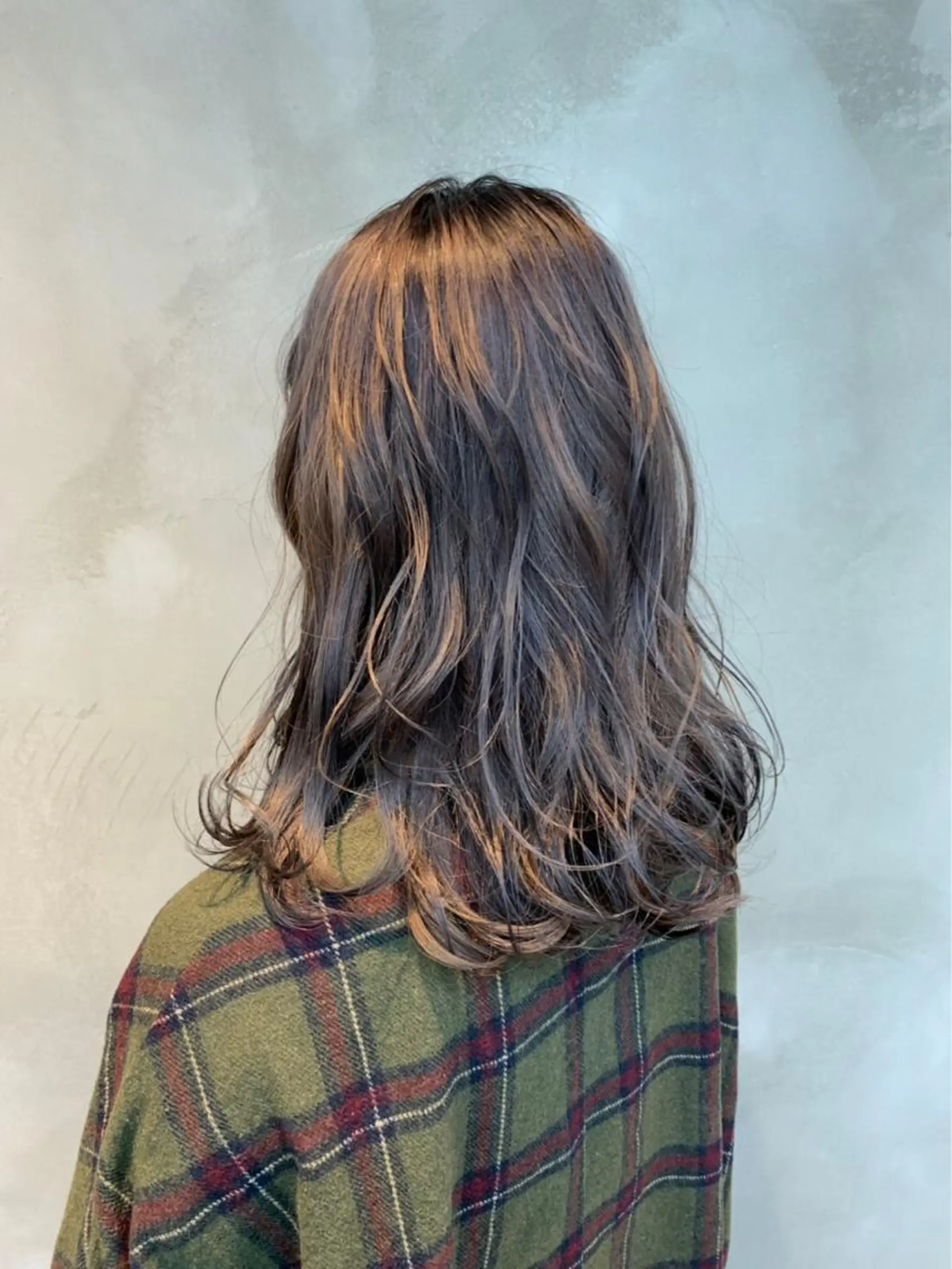 セミロング カット ヘアカラー トリートメント 顔周りカット・相談 レイヤーも◎しずくのヘアスタイル