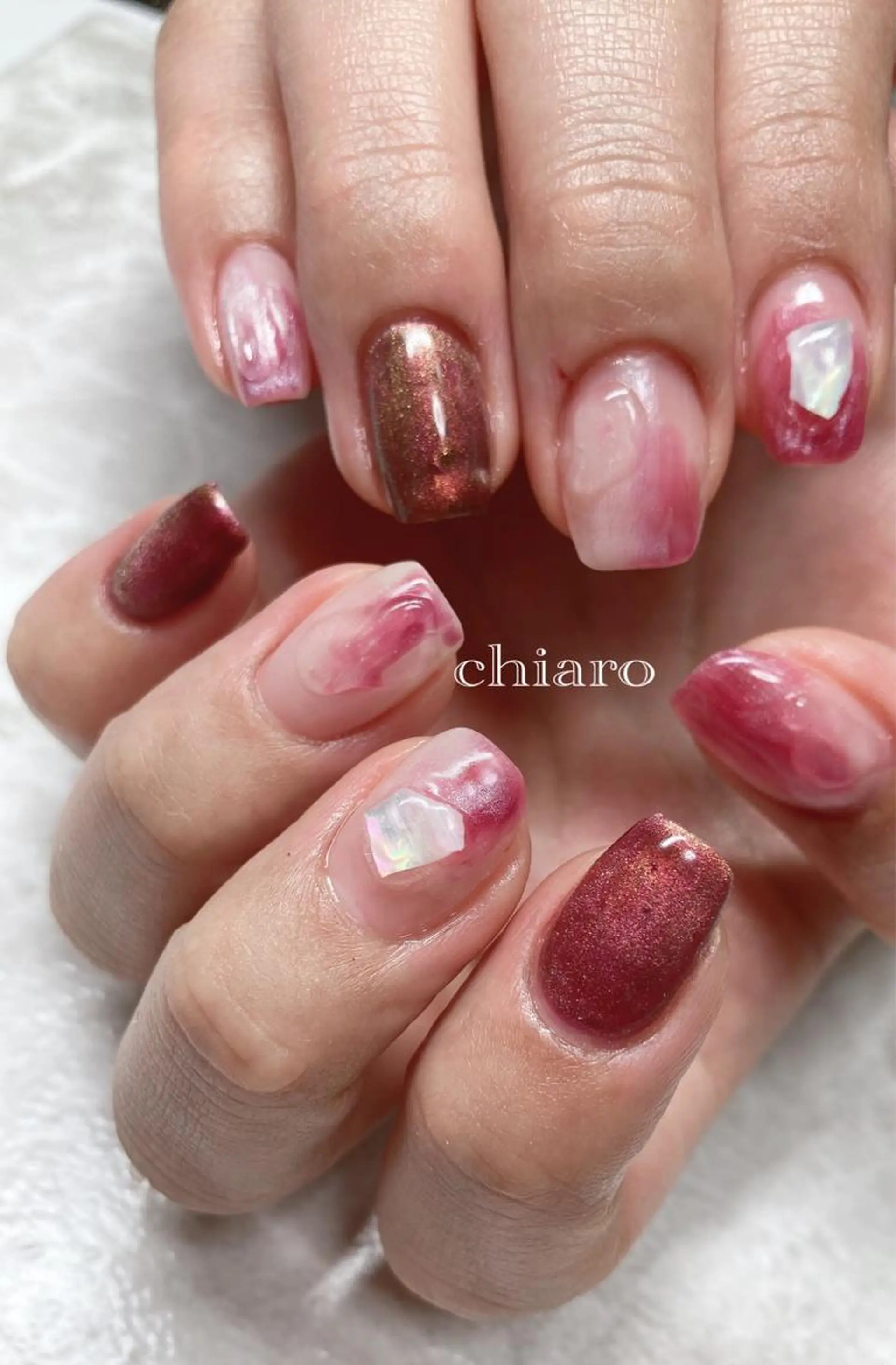 ネイル ハンドネイル 神崎 千秋のネイルデザイン