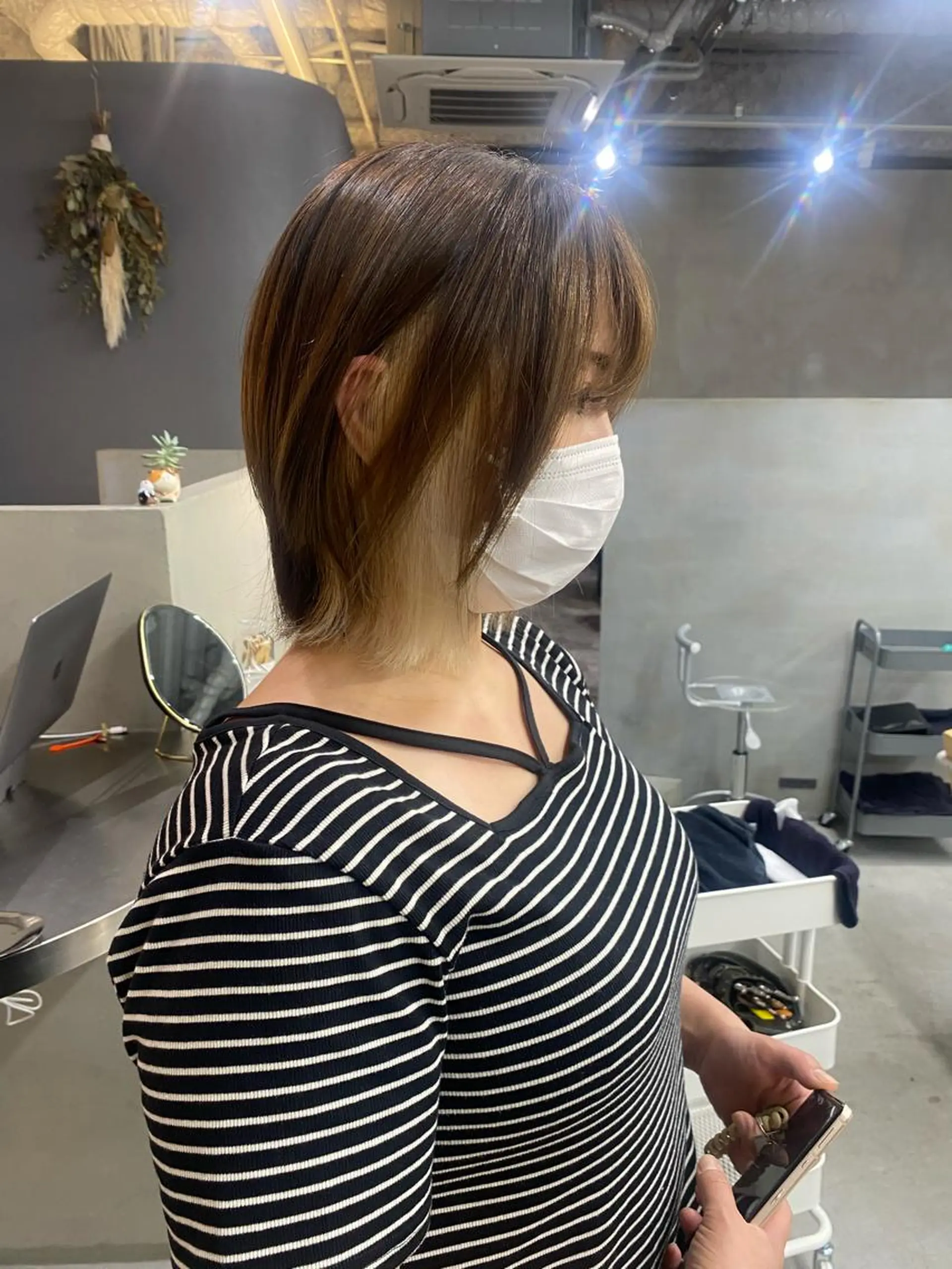 ミディアム qulim所属・前橋 姫奈のヘアスタイル