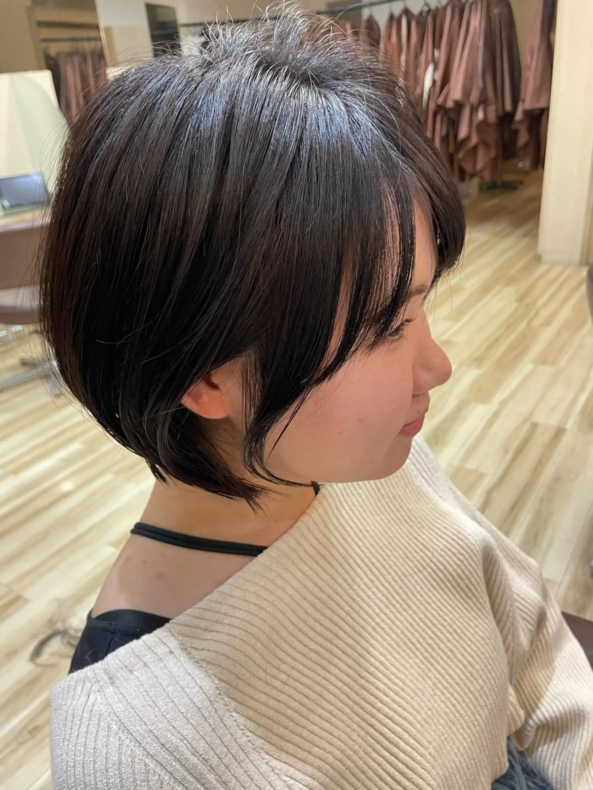 ショート ショートヘア 高柳 七音のヘアスタイル
