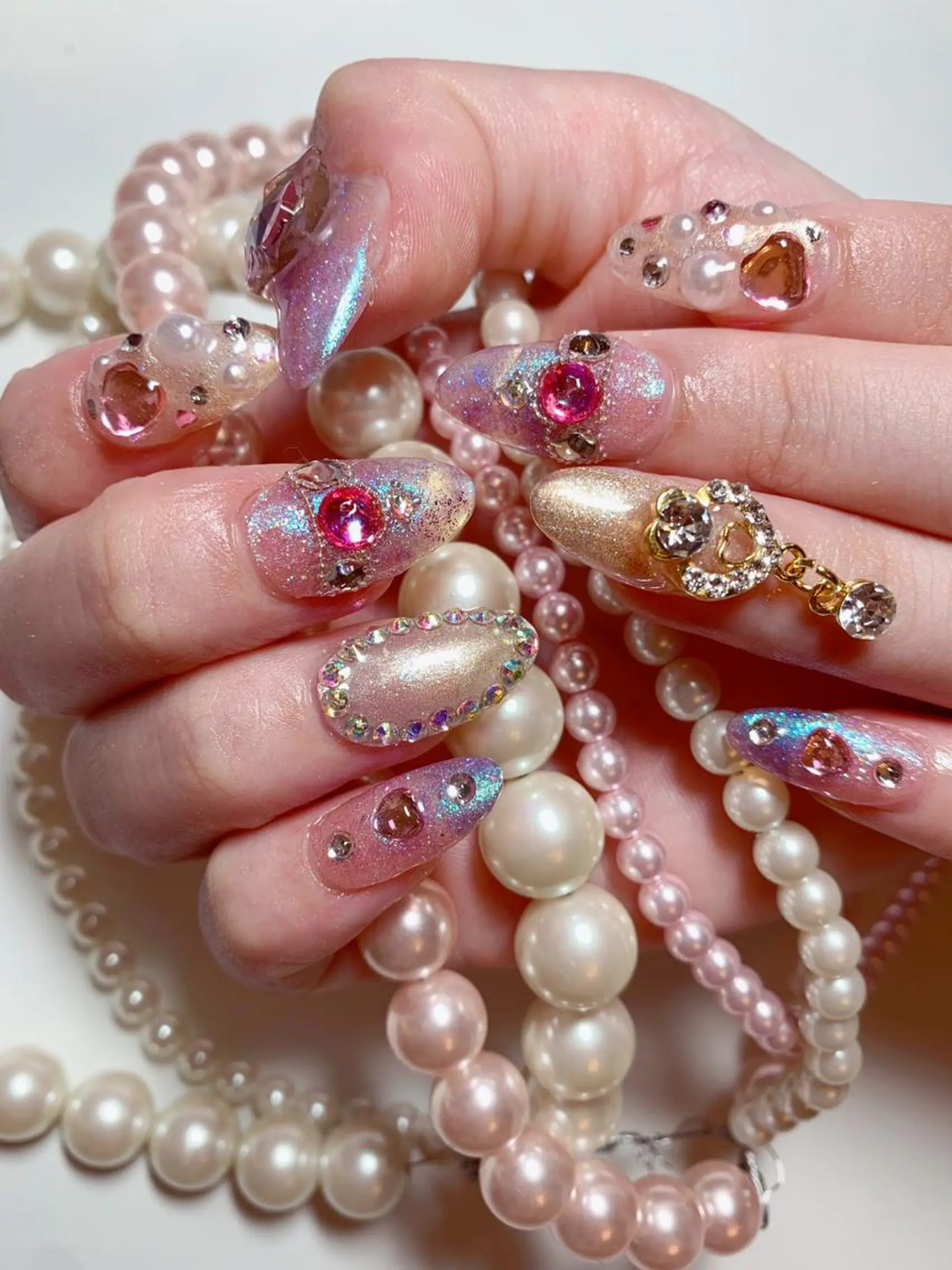 ネイル ハンドネイル nail salon Pink Aliceのネイルデザイン