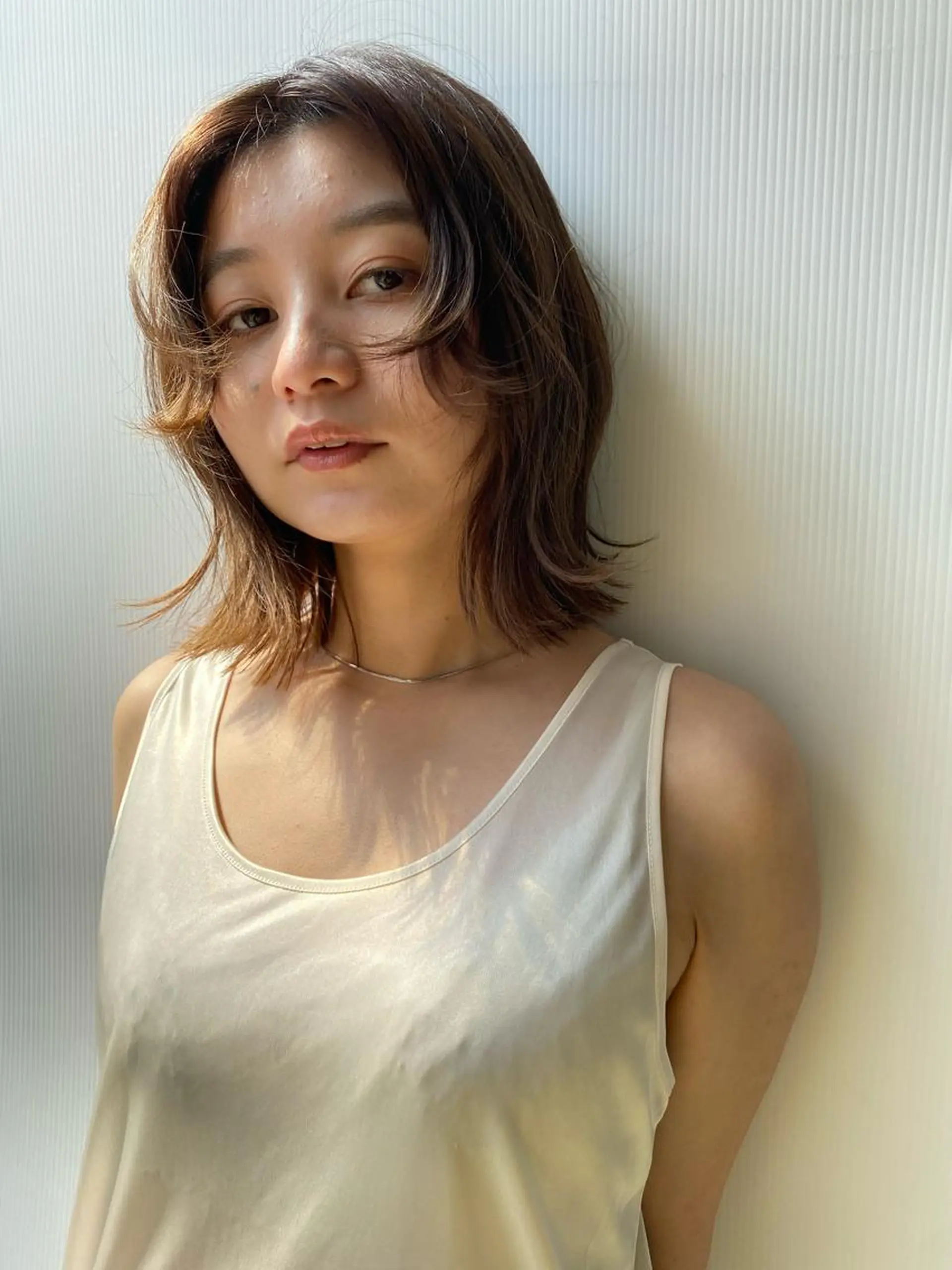 ミディアム 宮腰 瑠果のヘアスタイル