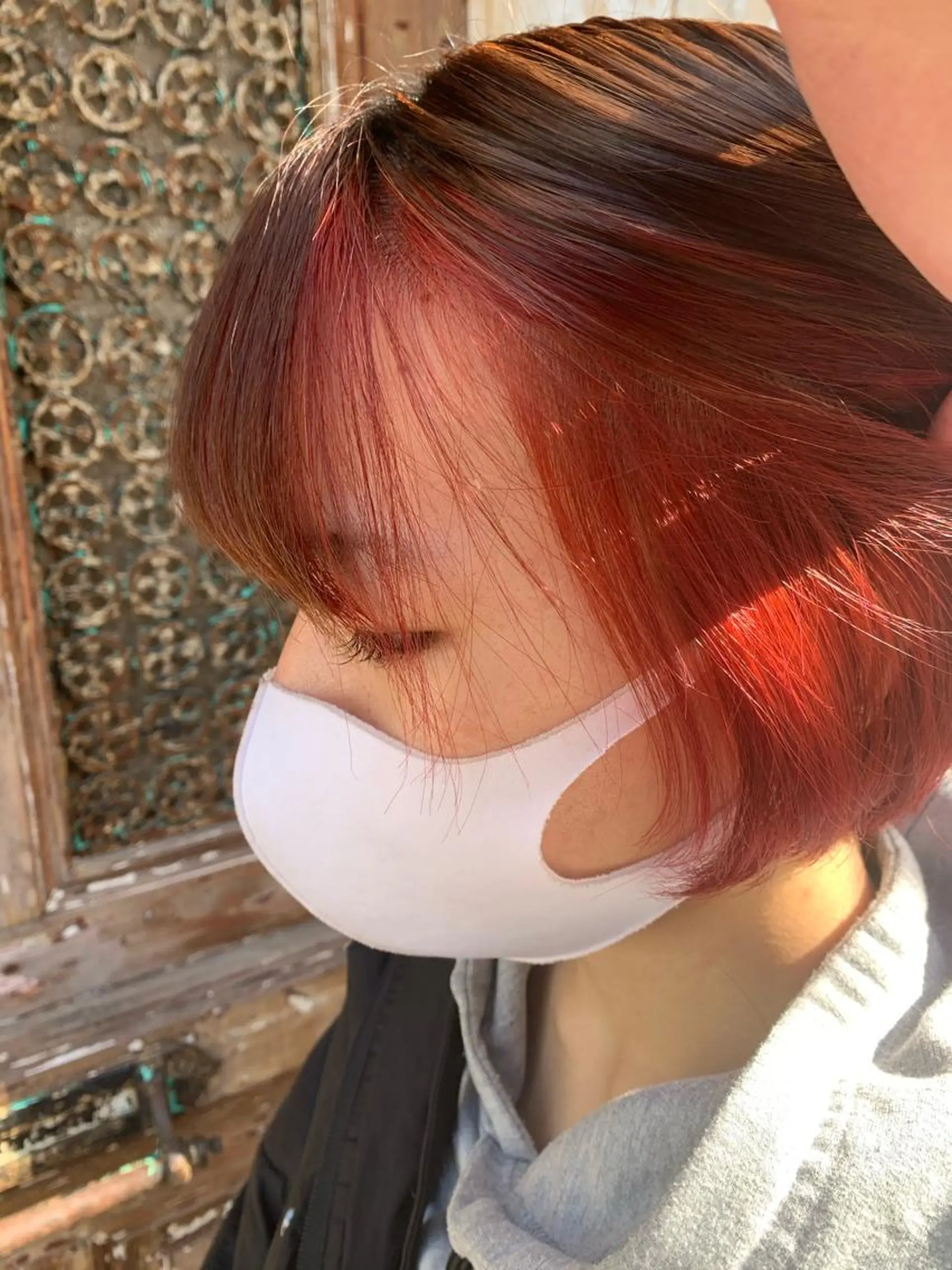 ミディアム カラー ヘアアレンジ メンズ ネイル マツエク・マツパ デザインカラー カット ヘアカラー Sia中野新橋 『JUNYA』のヘアスタイル