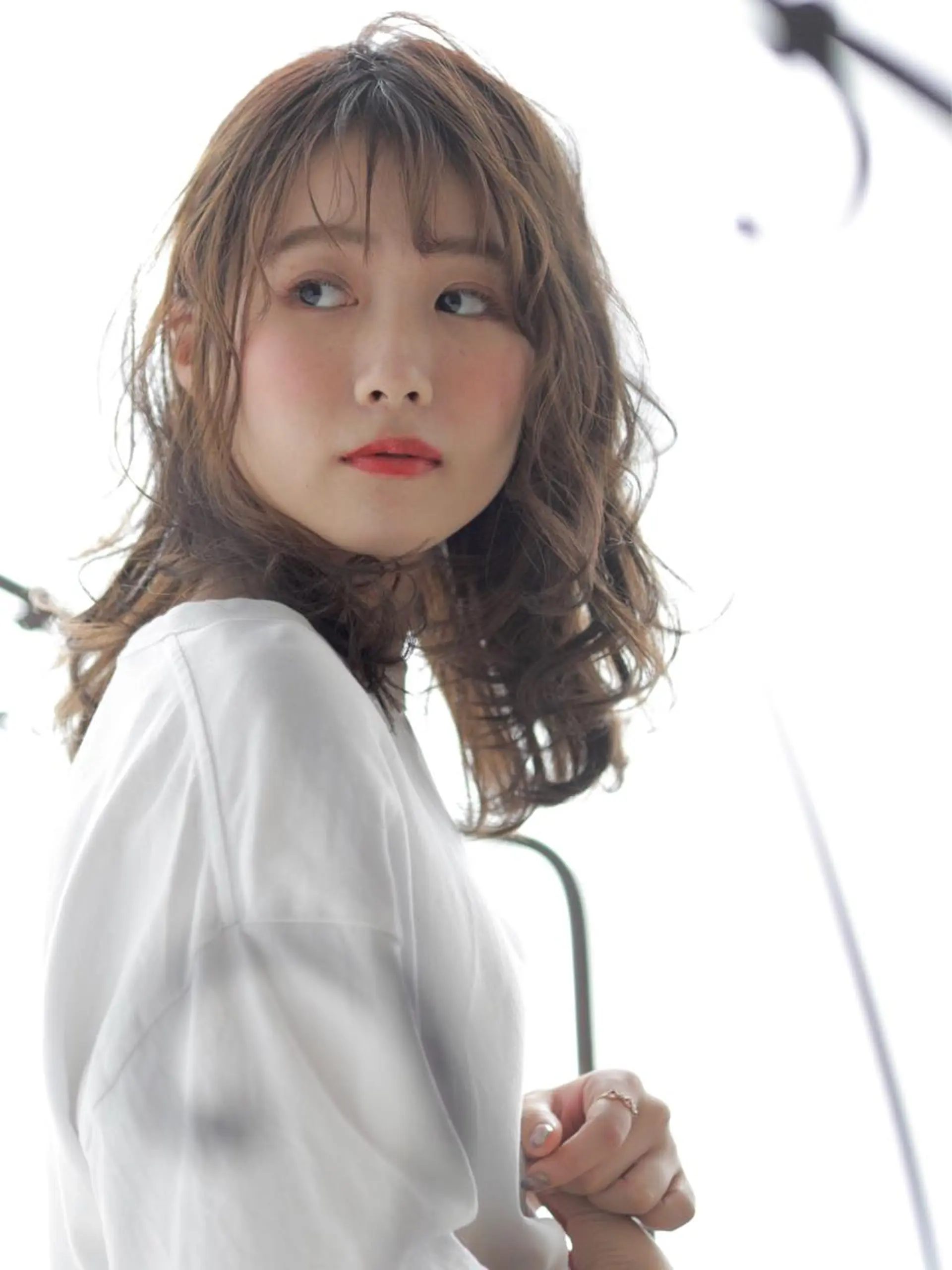 ロング カラー レイヤーカット カット ヘアカラー トリートメント 大橋 タツヤのヘアスタイル