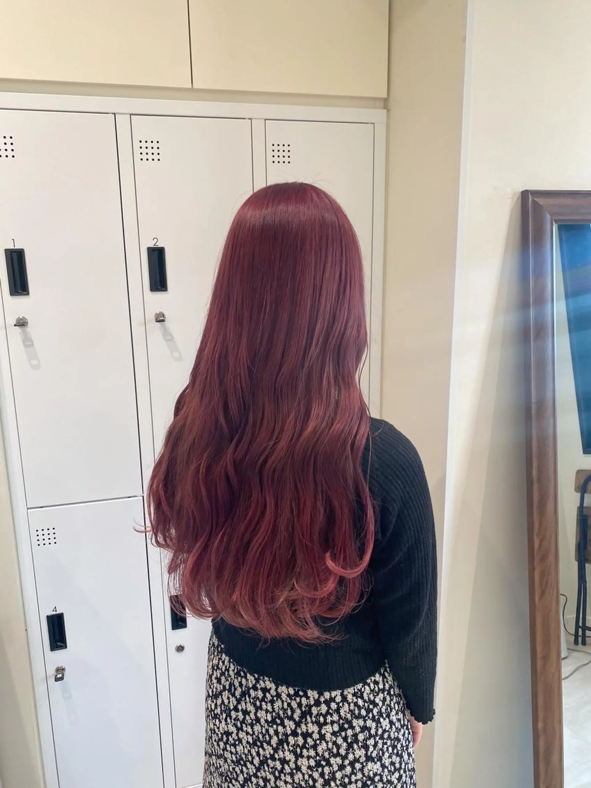 カラー ピンクカラー 暖色カラー /ヘアアレンジ/花鈴のヘアスタイル