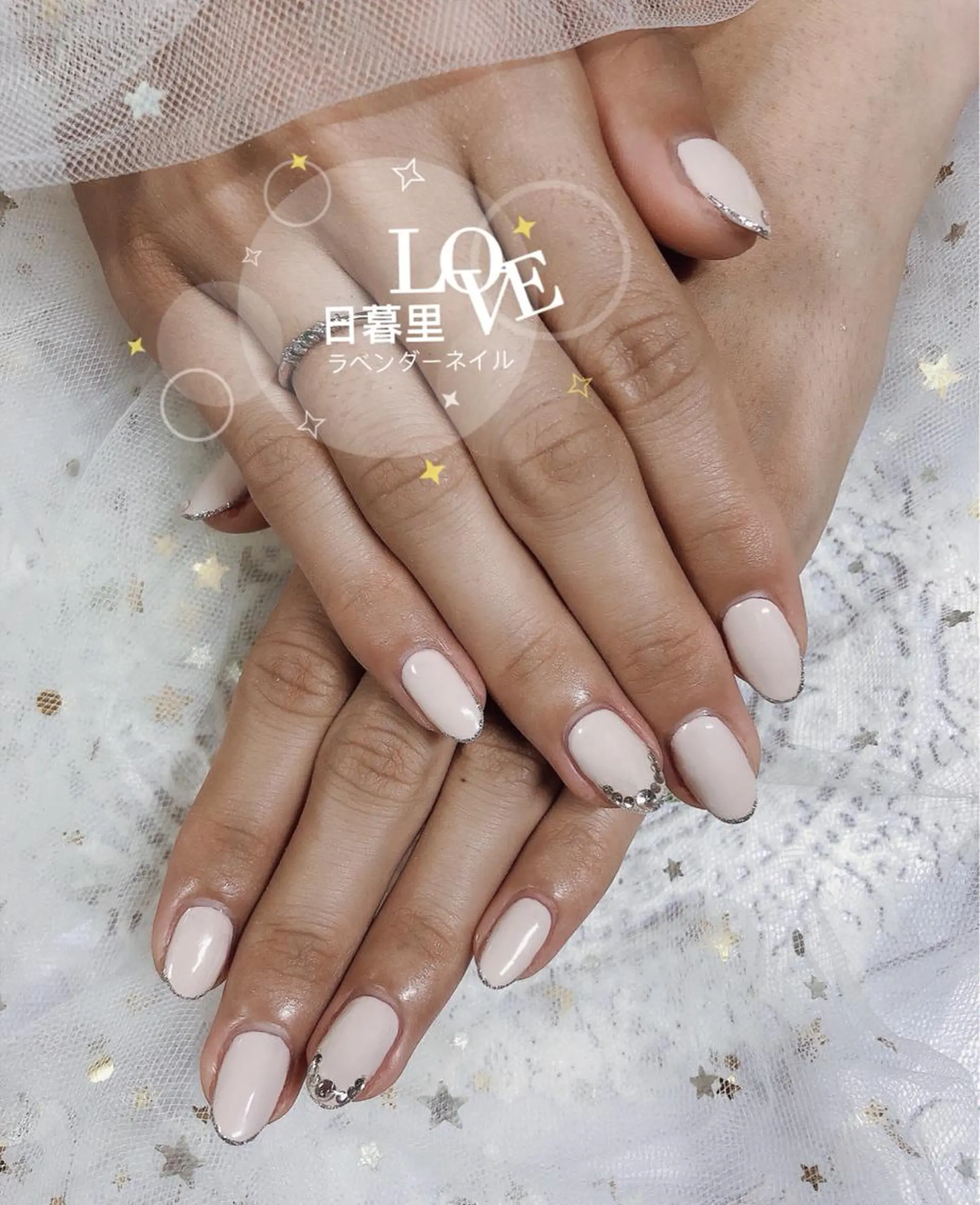 ネイル ラベンダー💖日暮里 ルル💖ネイルのネイルデザイン