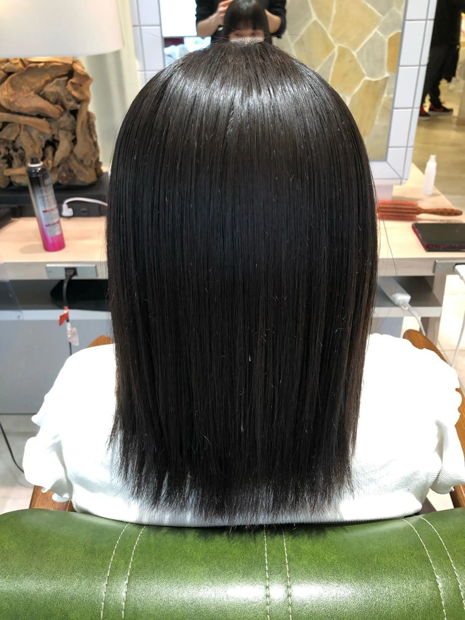 ミディアム 髪質改善 縮毛矯正 トリートメント 川口髪質改善ウルトワ 🌈毛島健樹🌈のヘアスタイル