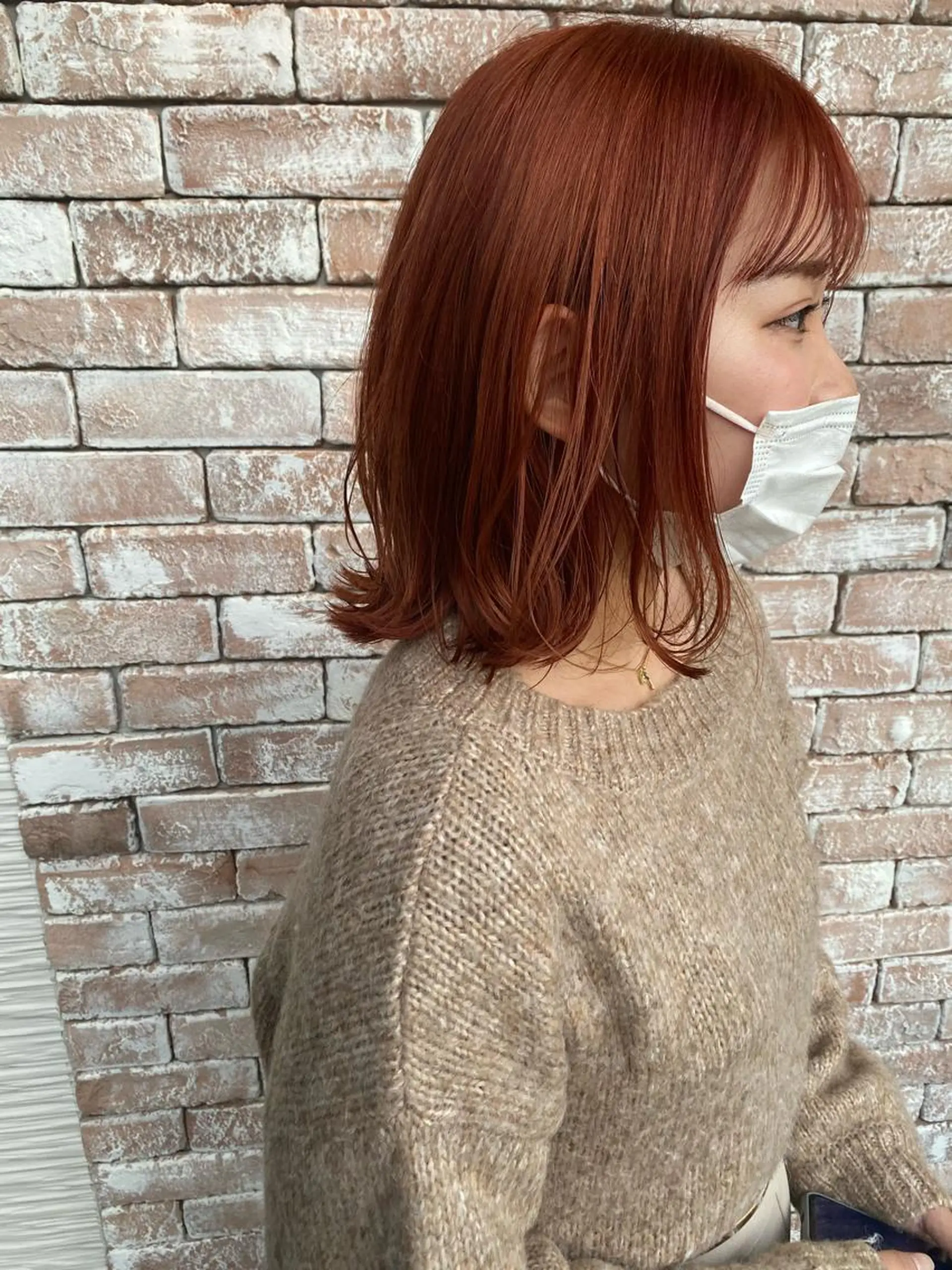 ミディアム カラー ベージュカラー 黒髪 ブリーチ 卒業式のヘアスタイル カット ヘアカラー トリートメント 【浜松・豊橋】 ニシモトのヘアスタイル