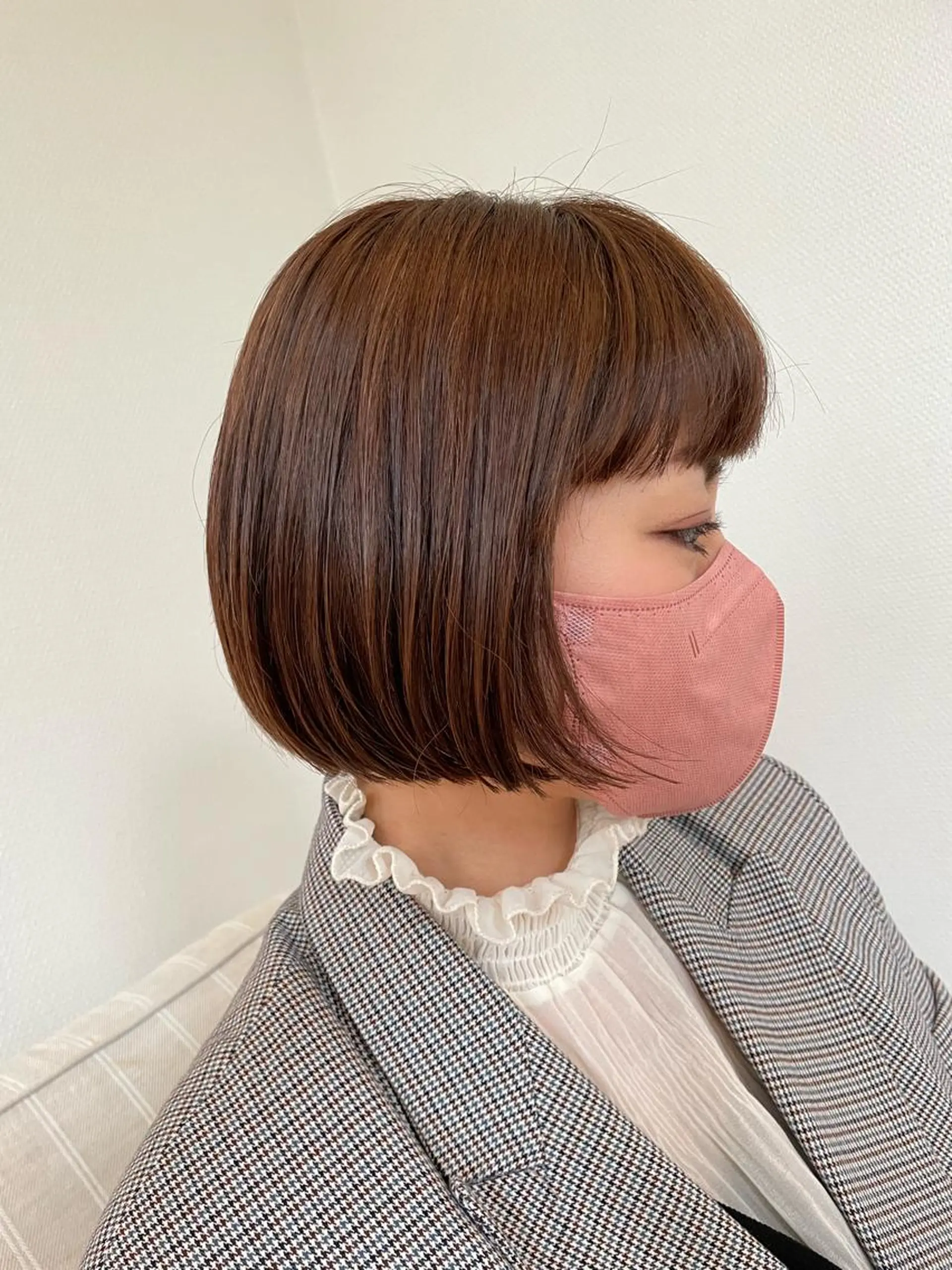 ショート ボブ 土屋 桃佳のヘアスタイル
