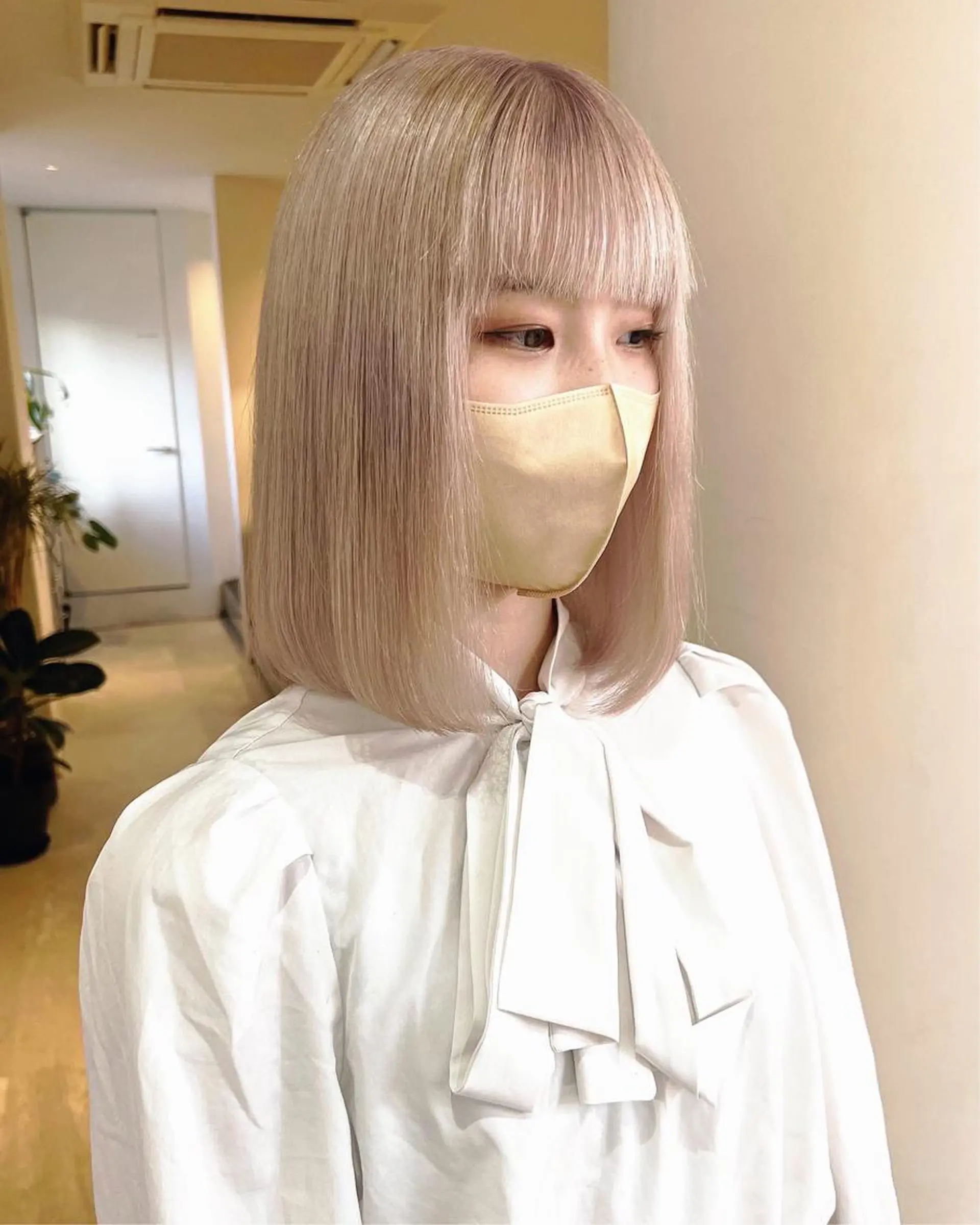 カラー RAIMA ケアハイトーンのヘアスタイル