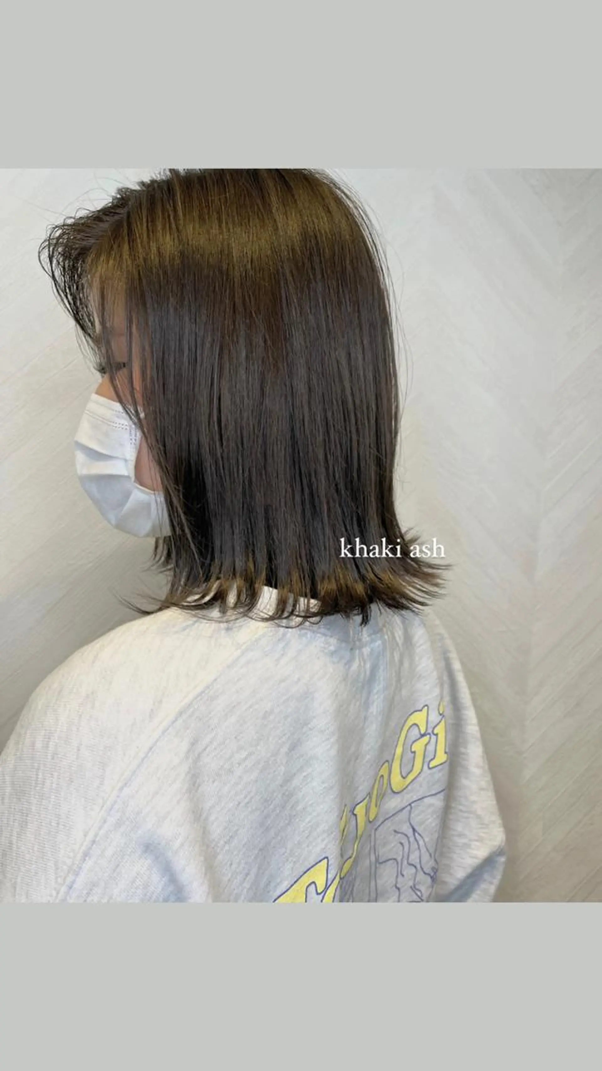 ミディアム カラー アッシュ Yurina 💖透明感カラー💖のヘアスタイル