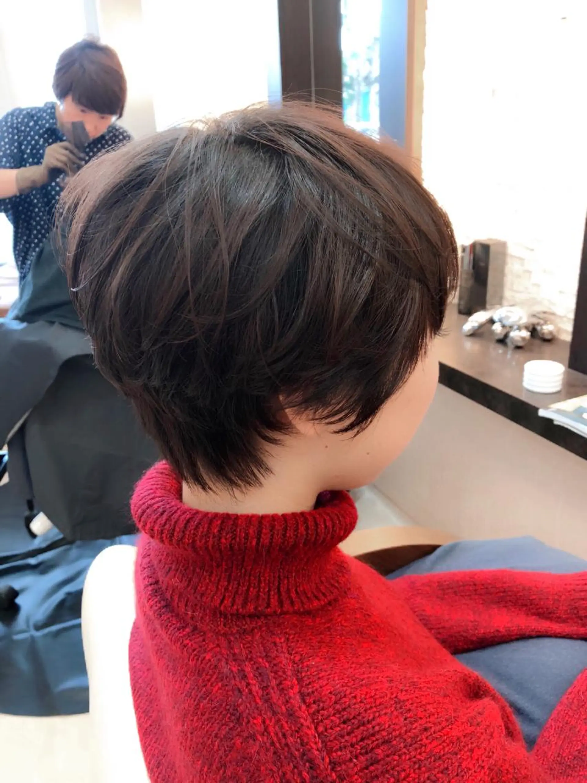 ショート 🌙似合わせ🐈‍⬛ ケア✨又吉のヘアスタイル