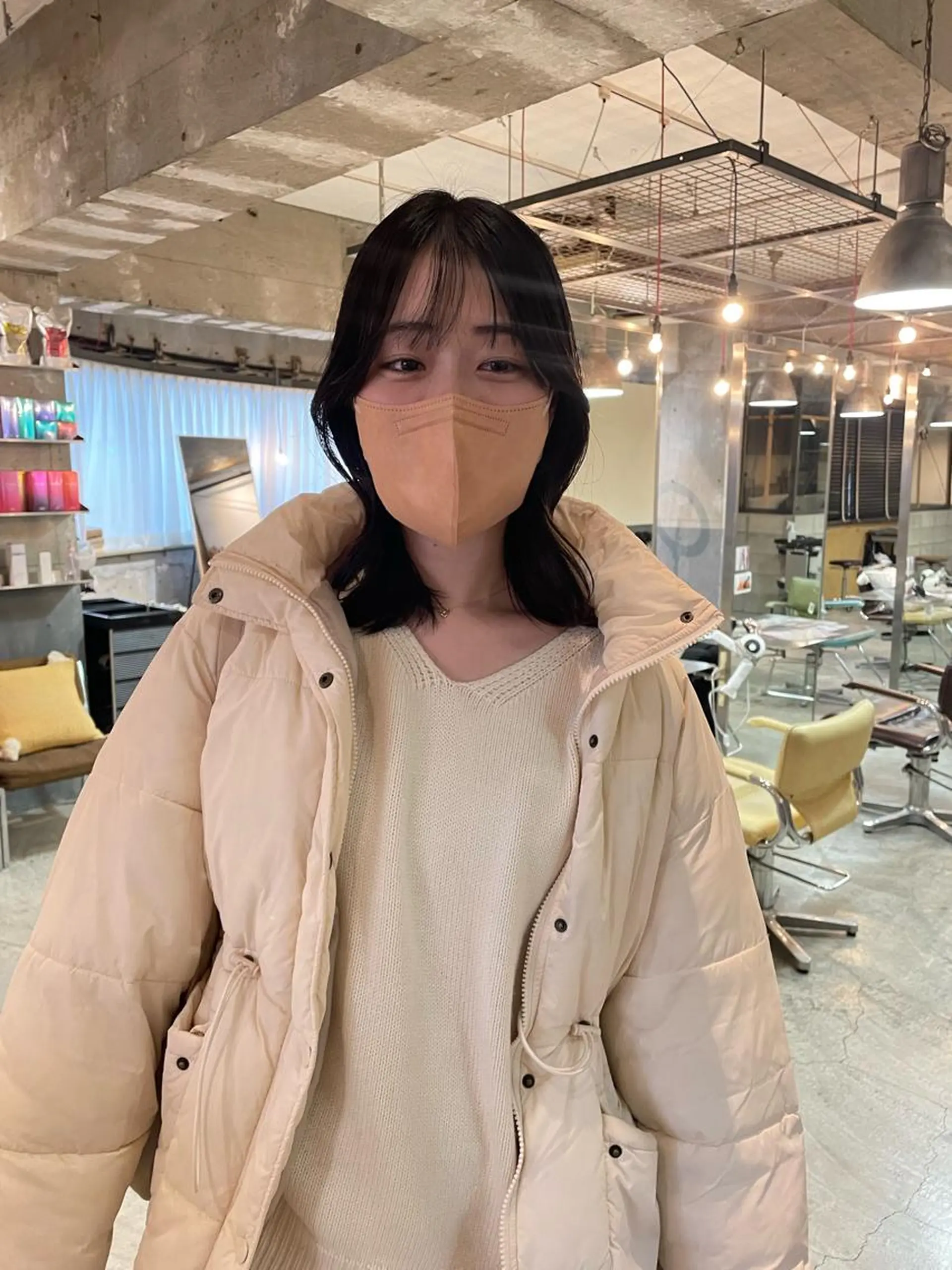 ミディアム カラー 海外レイヤー /NAGISAのヘアスタイル