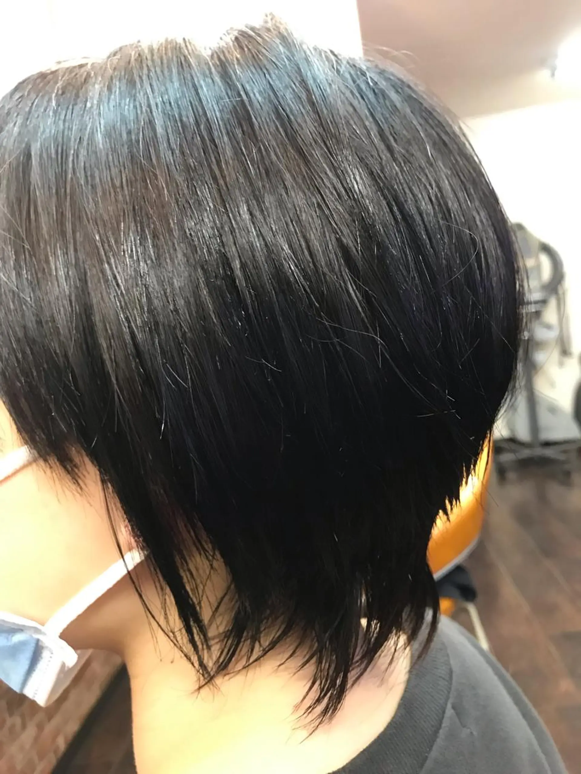 ショート カラー パーマ トリートメント 桧山 真のヘアスタイル